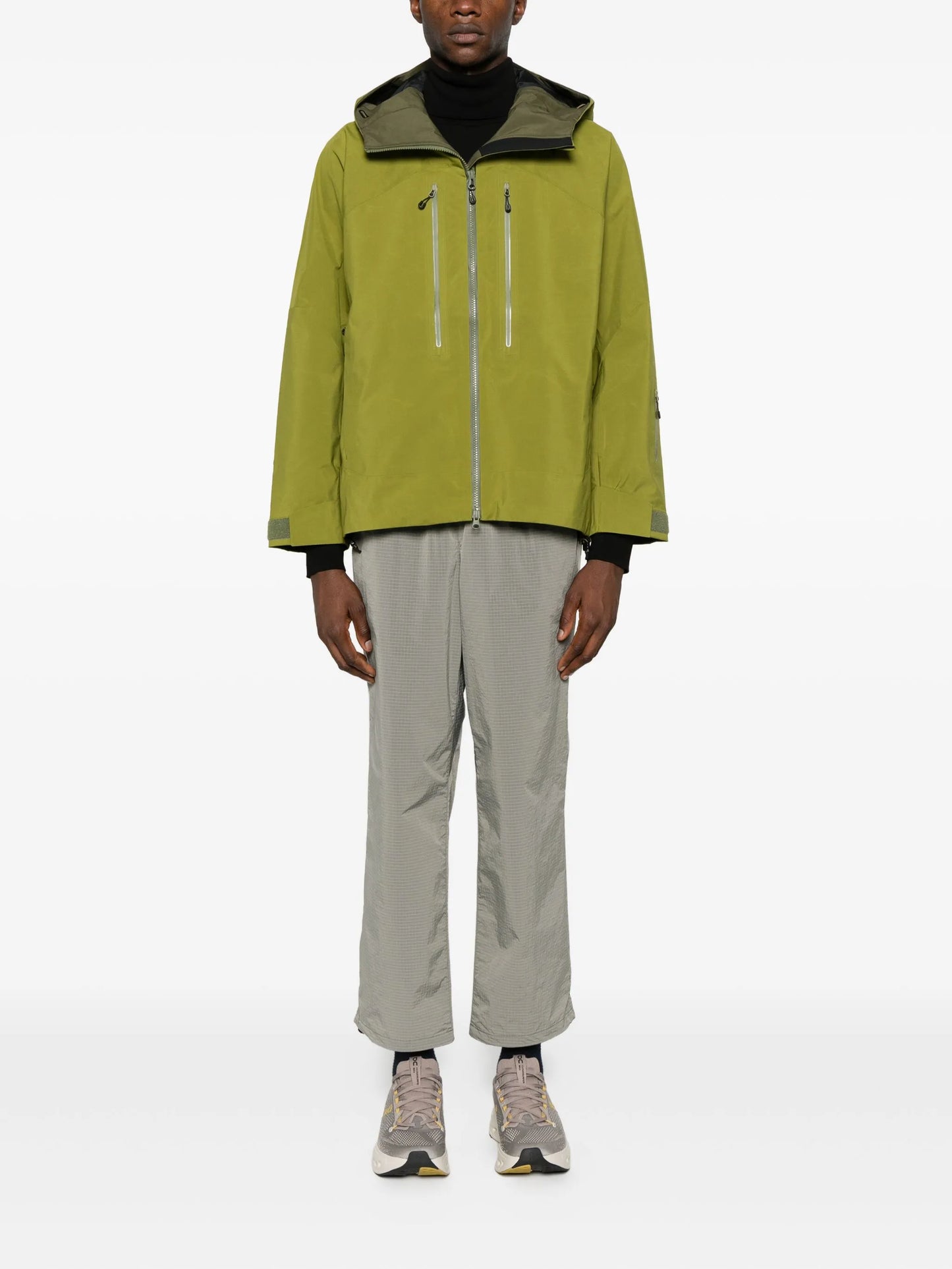 waterproof hooded jacket