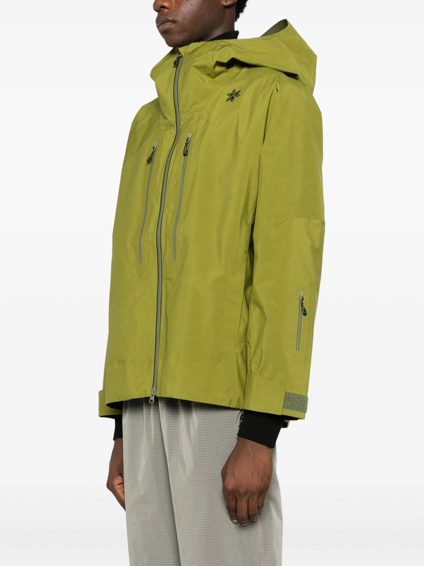 waterproof hooded jacket