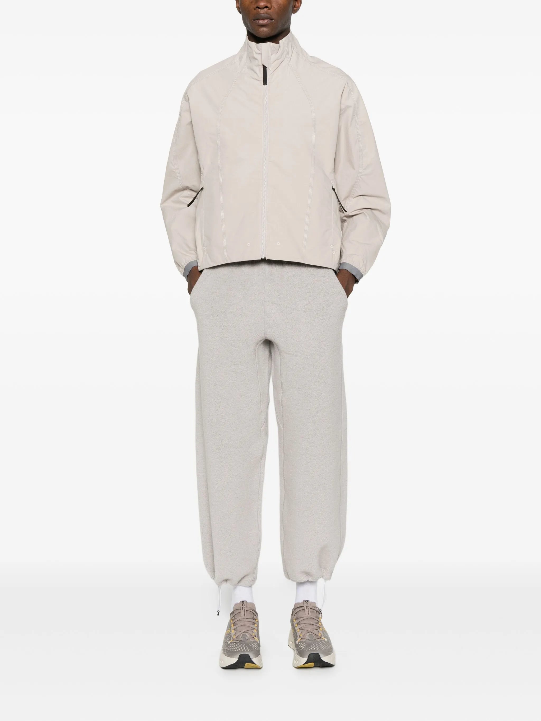 Seed ripstop-texture jacket