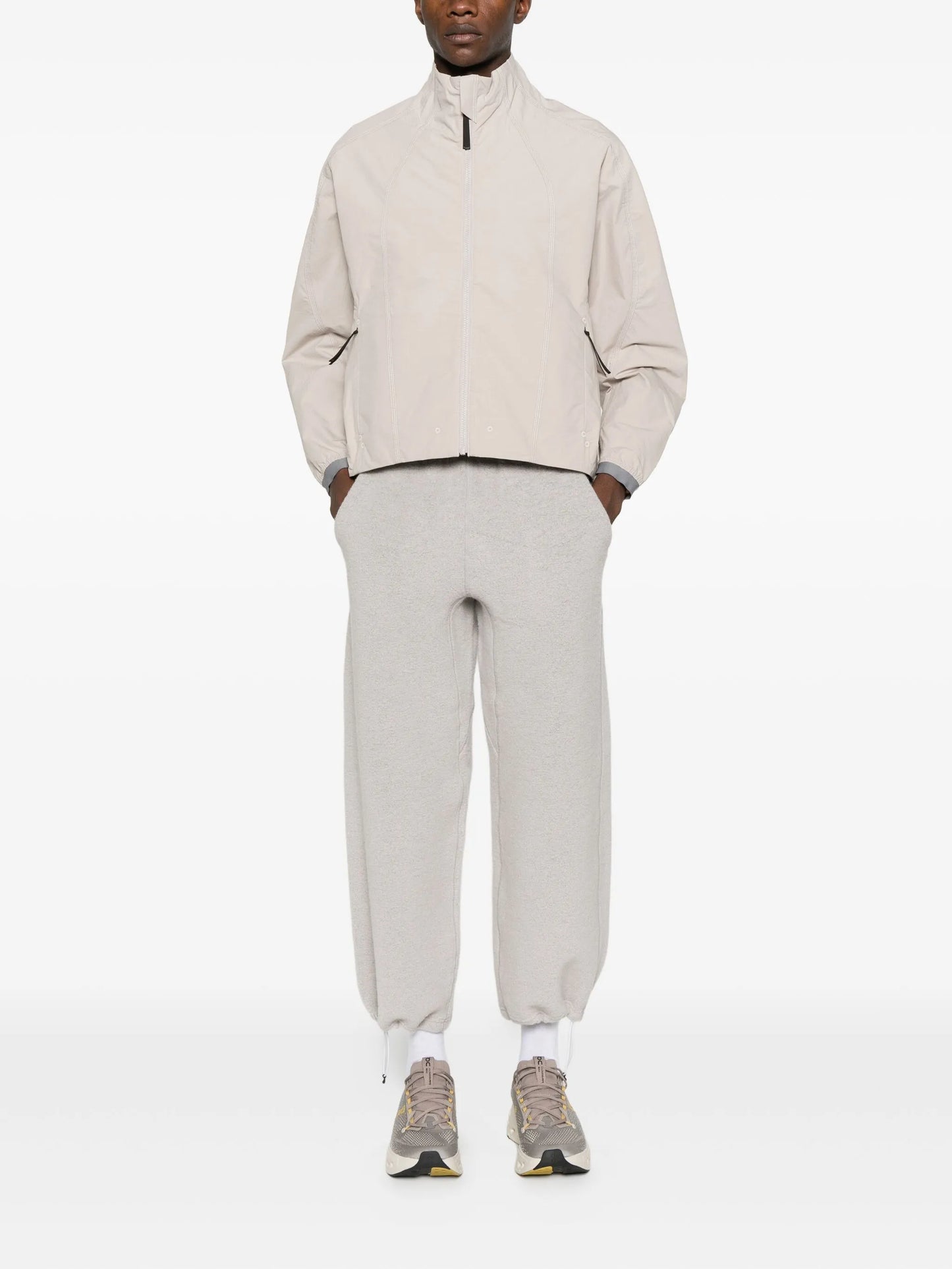 Seed ripstop-texture jacket