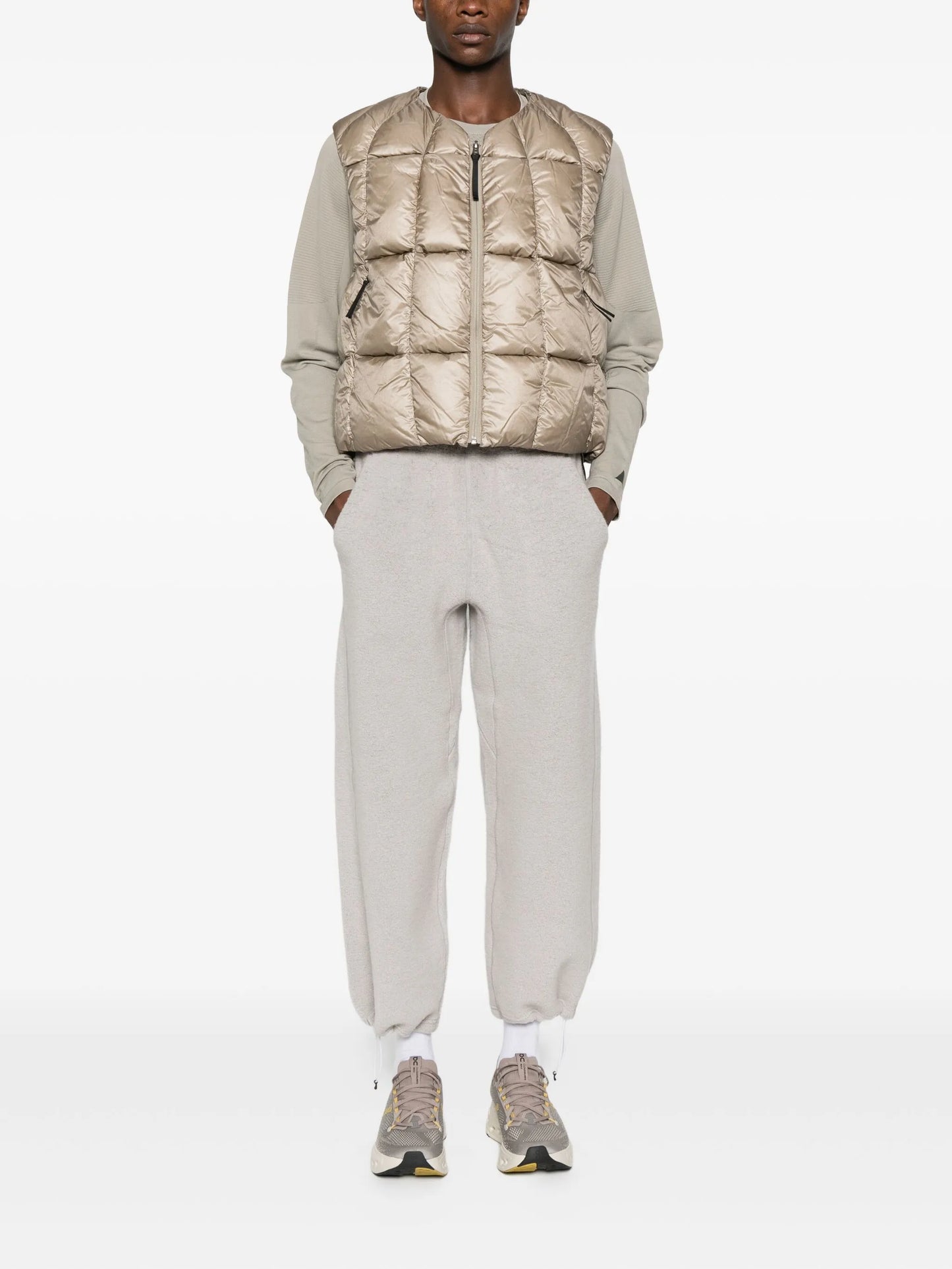 quilted performance gilet