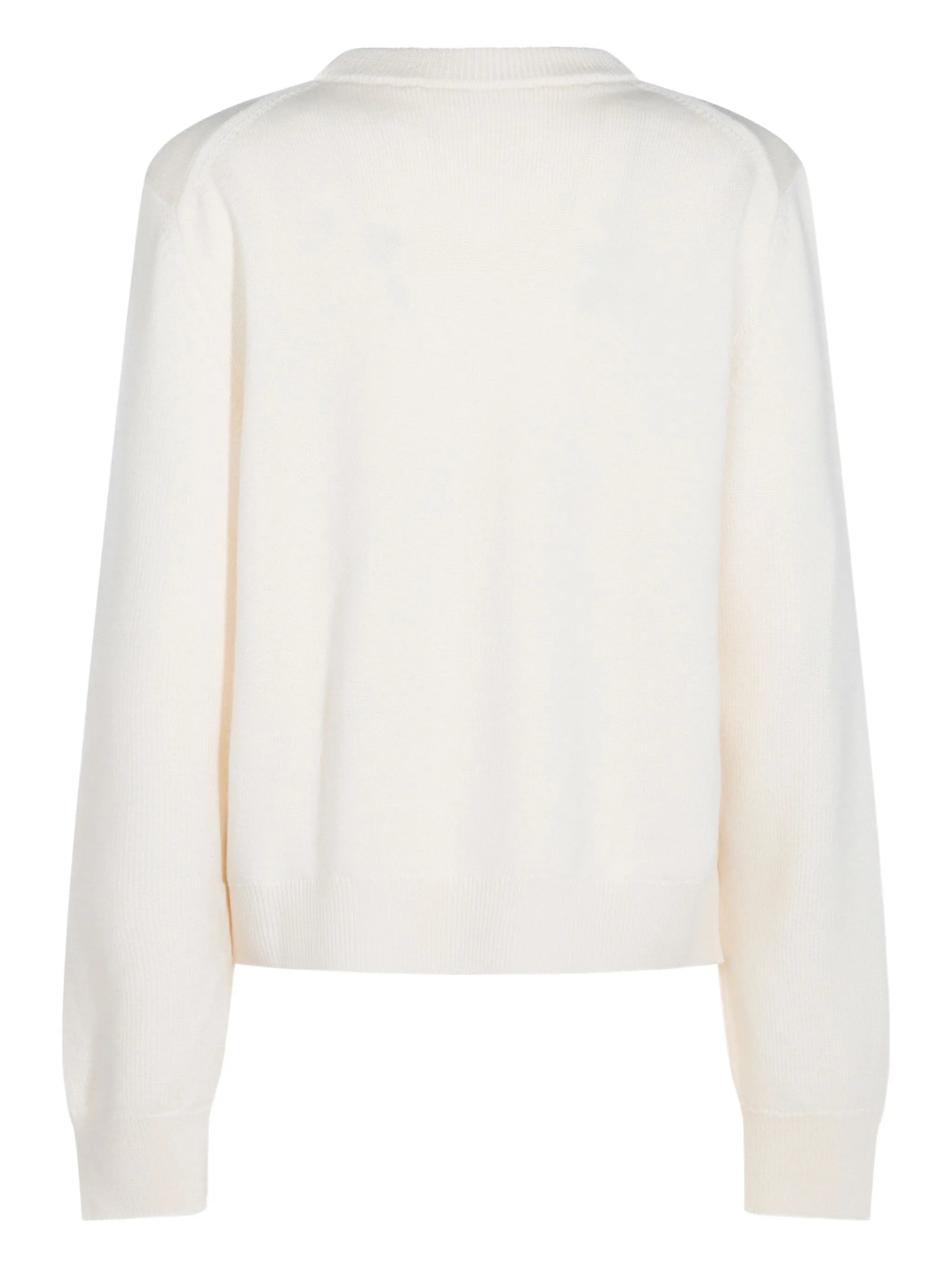 embroidered wool jumper