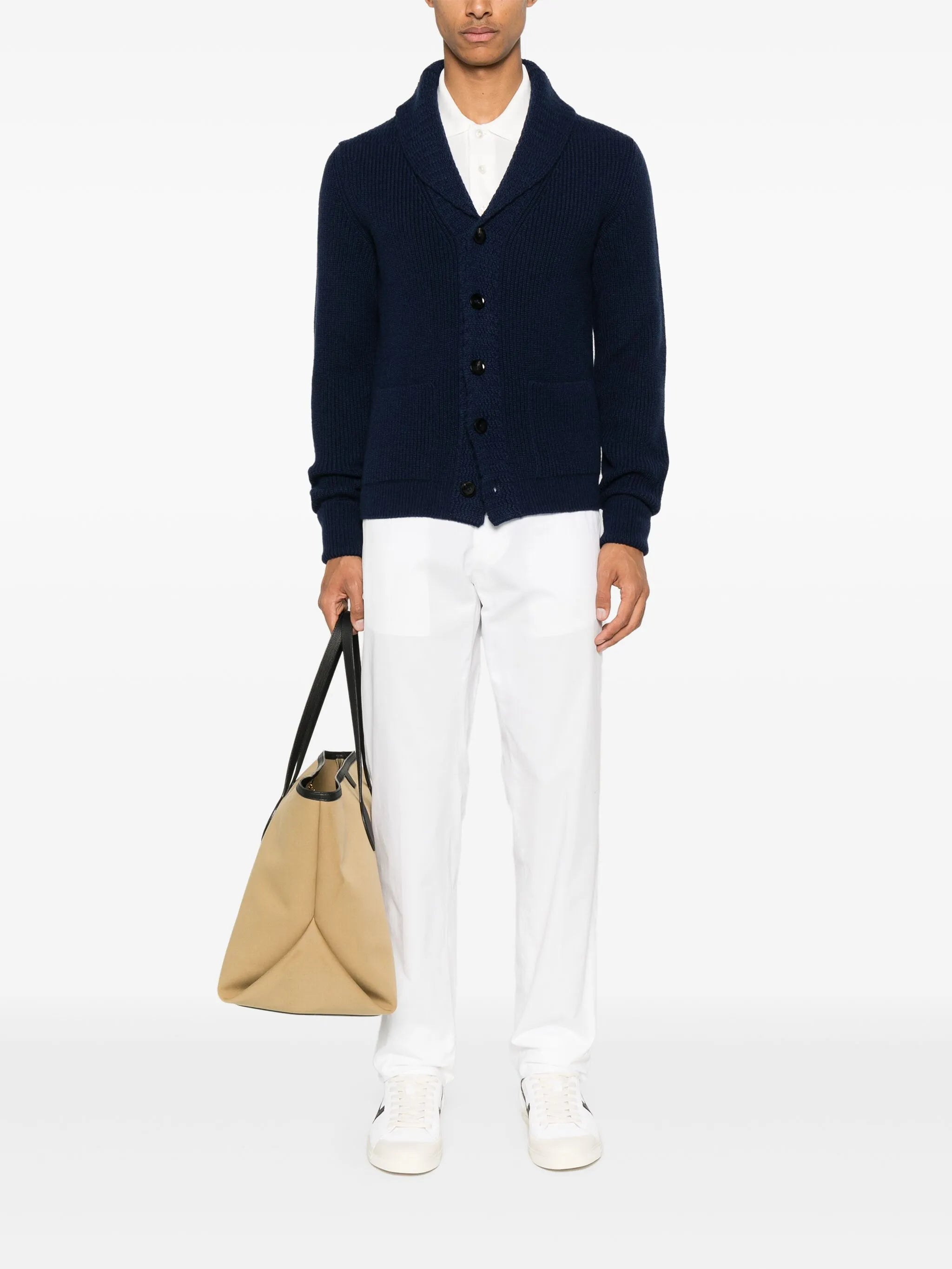 cashmere cardigan