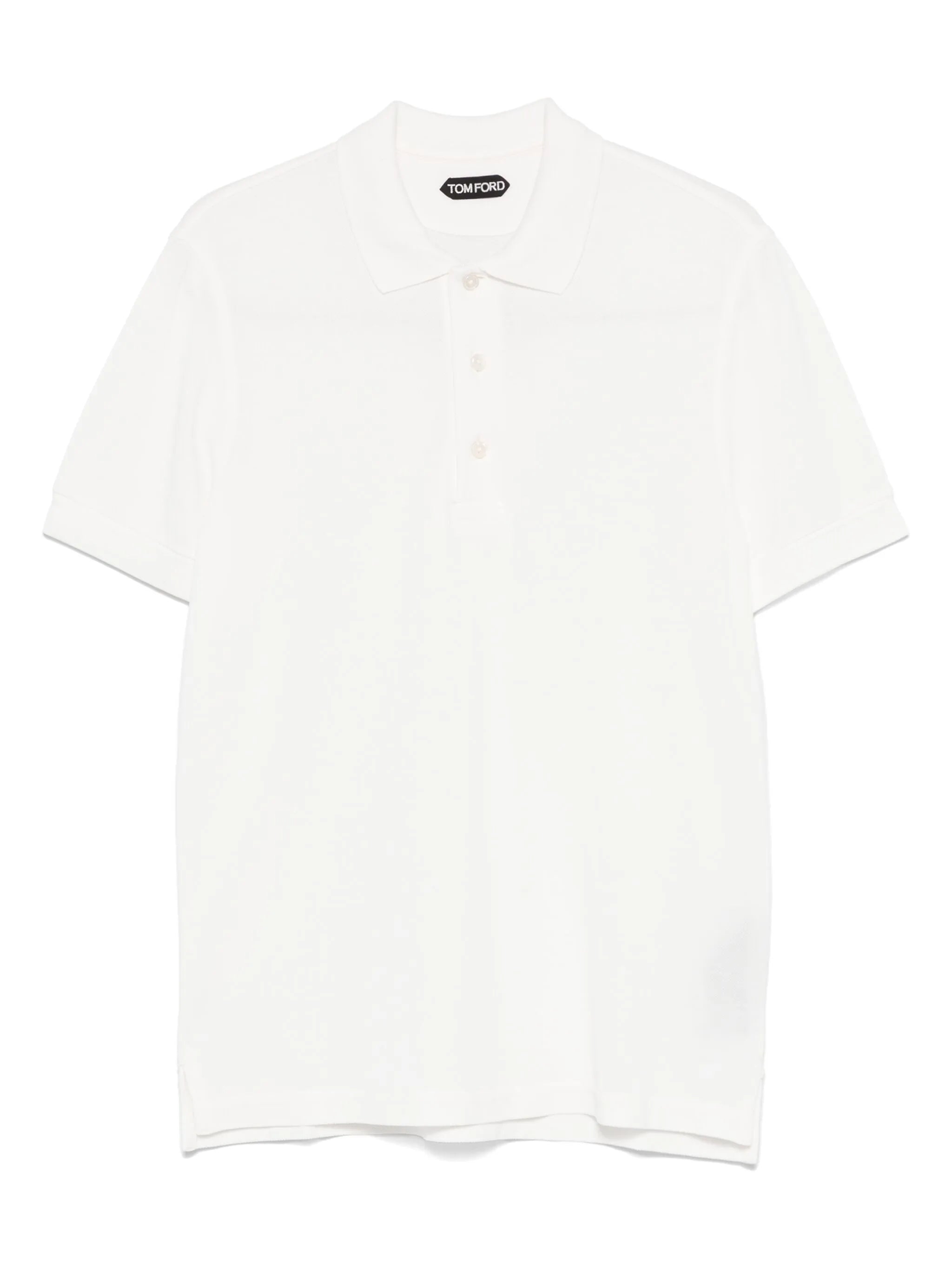 piqué-weave polo shirt