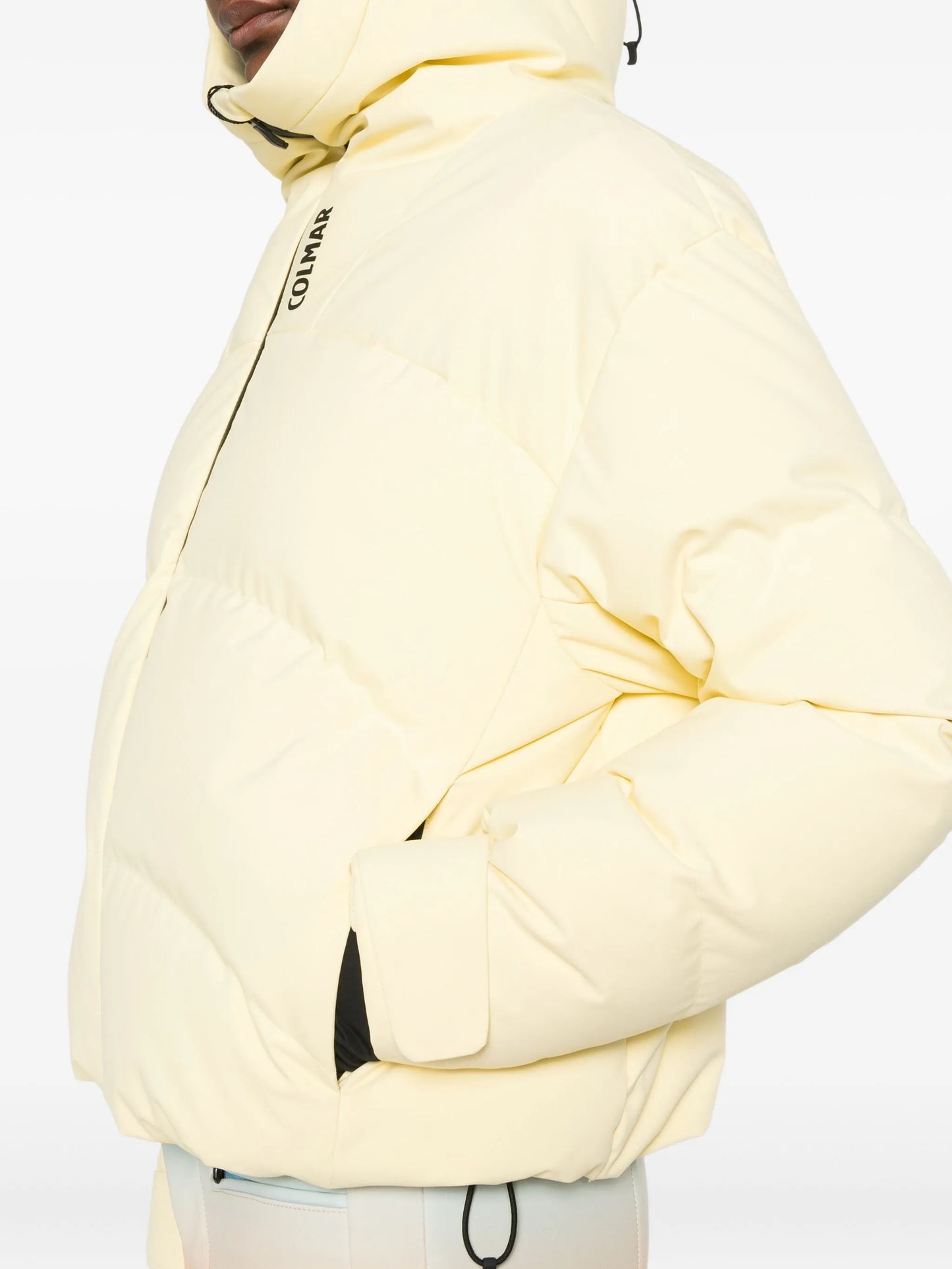 Fancy hooded ski jacket