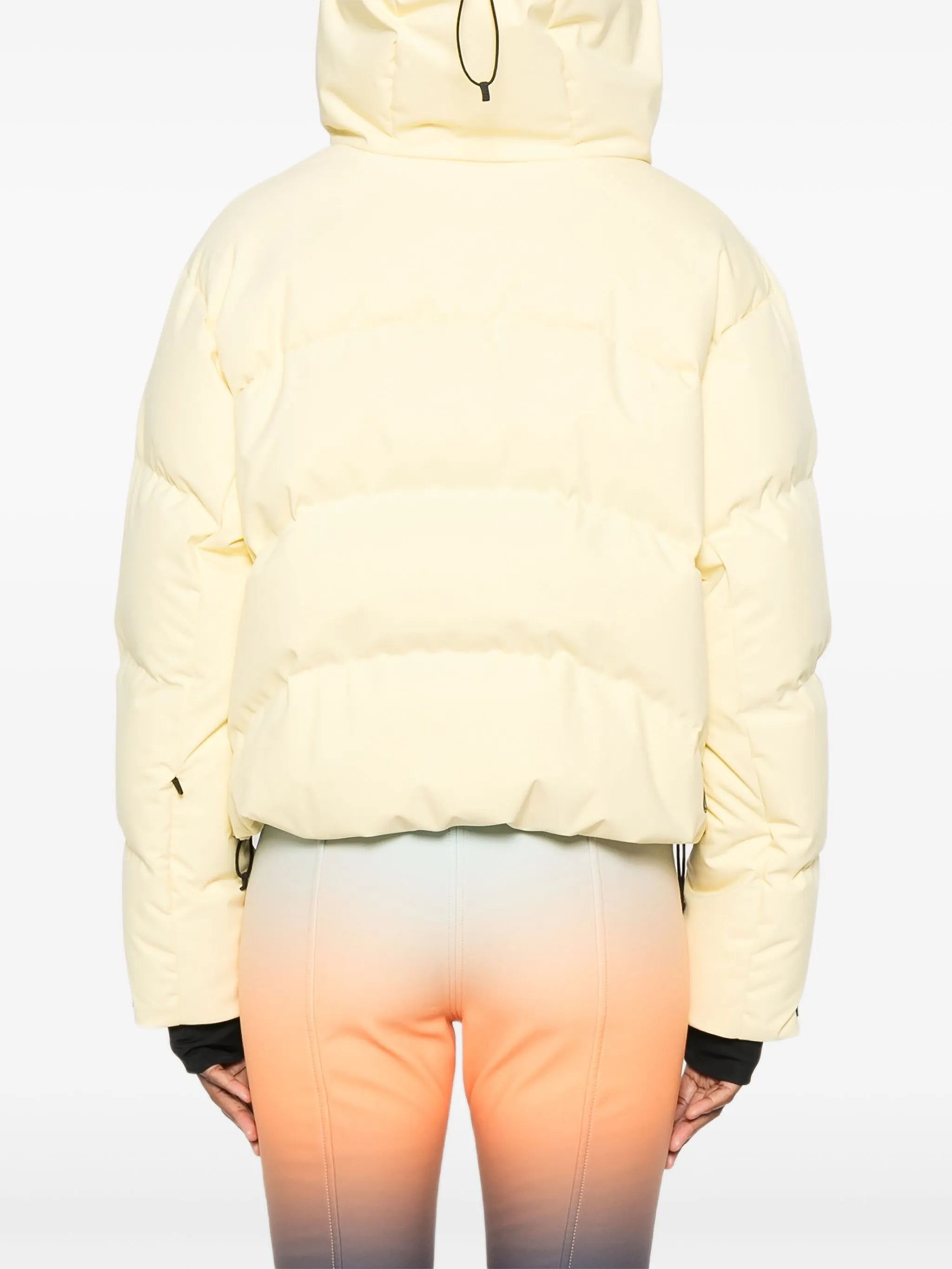 Fancy hooded ski jacket