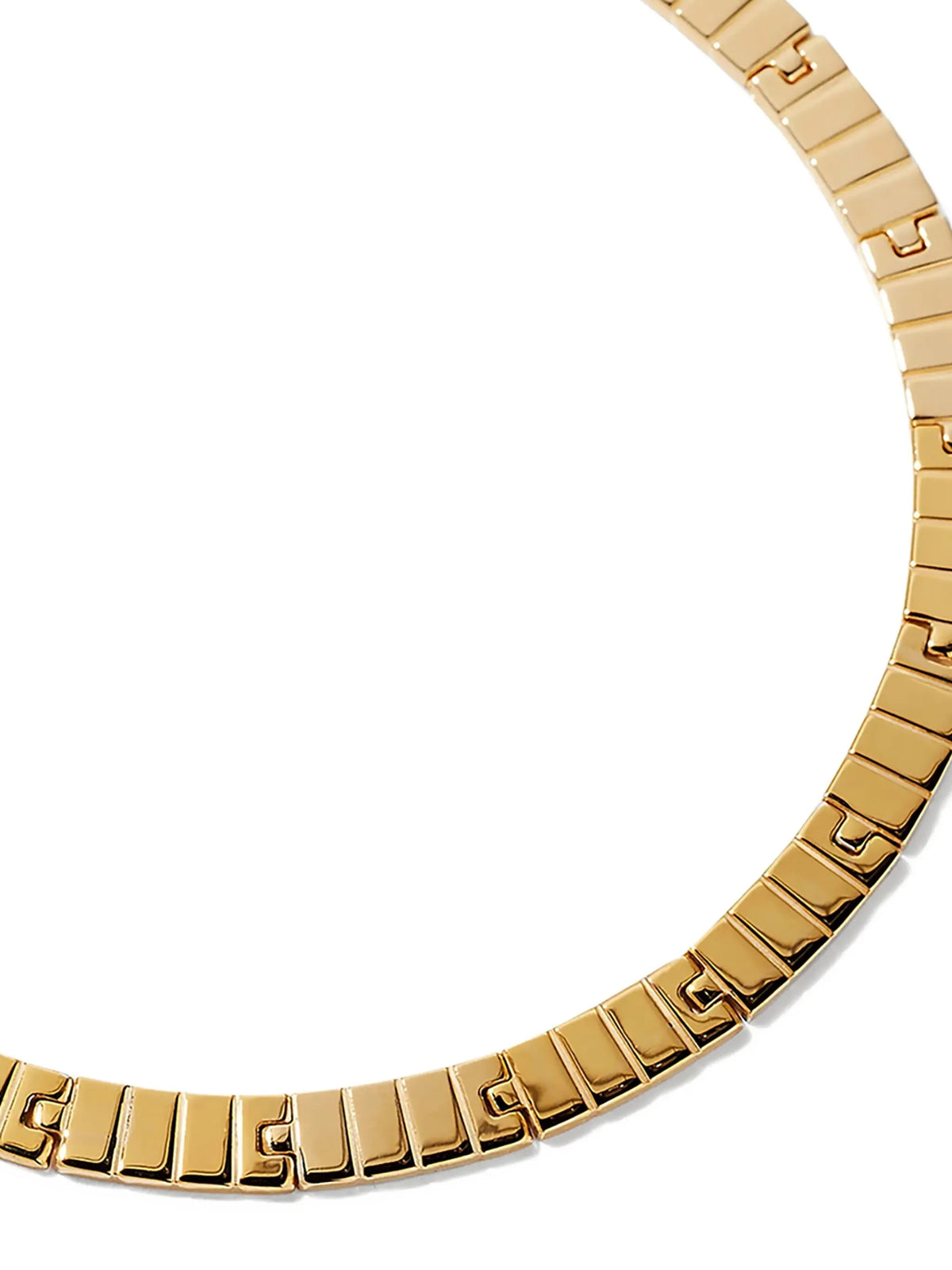 Slot chain necklace
