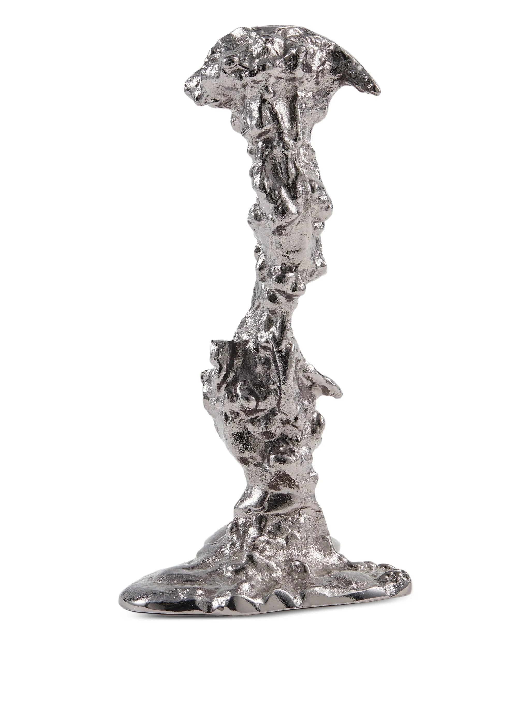 sculptural candlestick holder