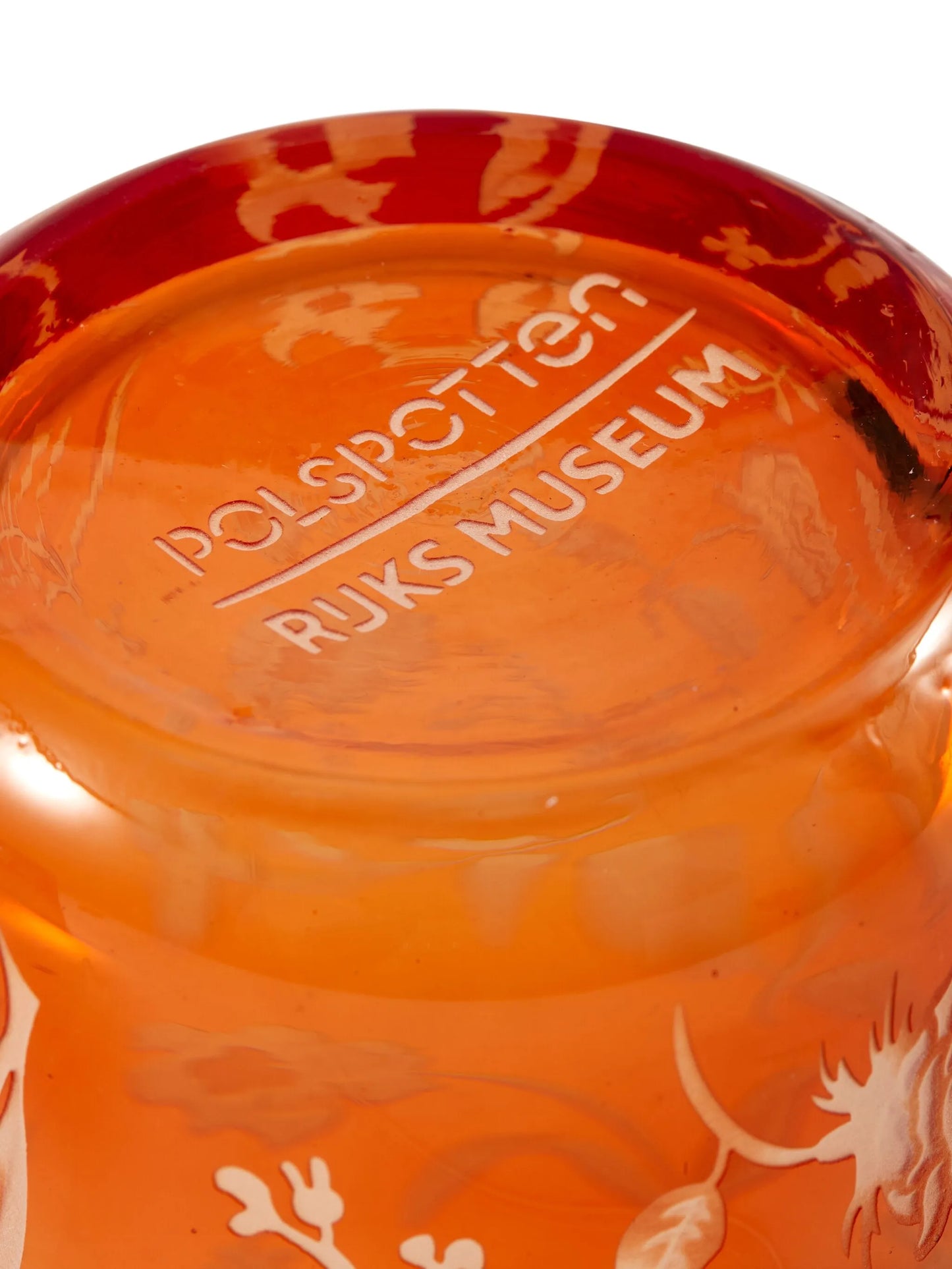 flower-engraved tumblers