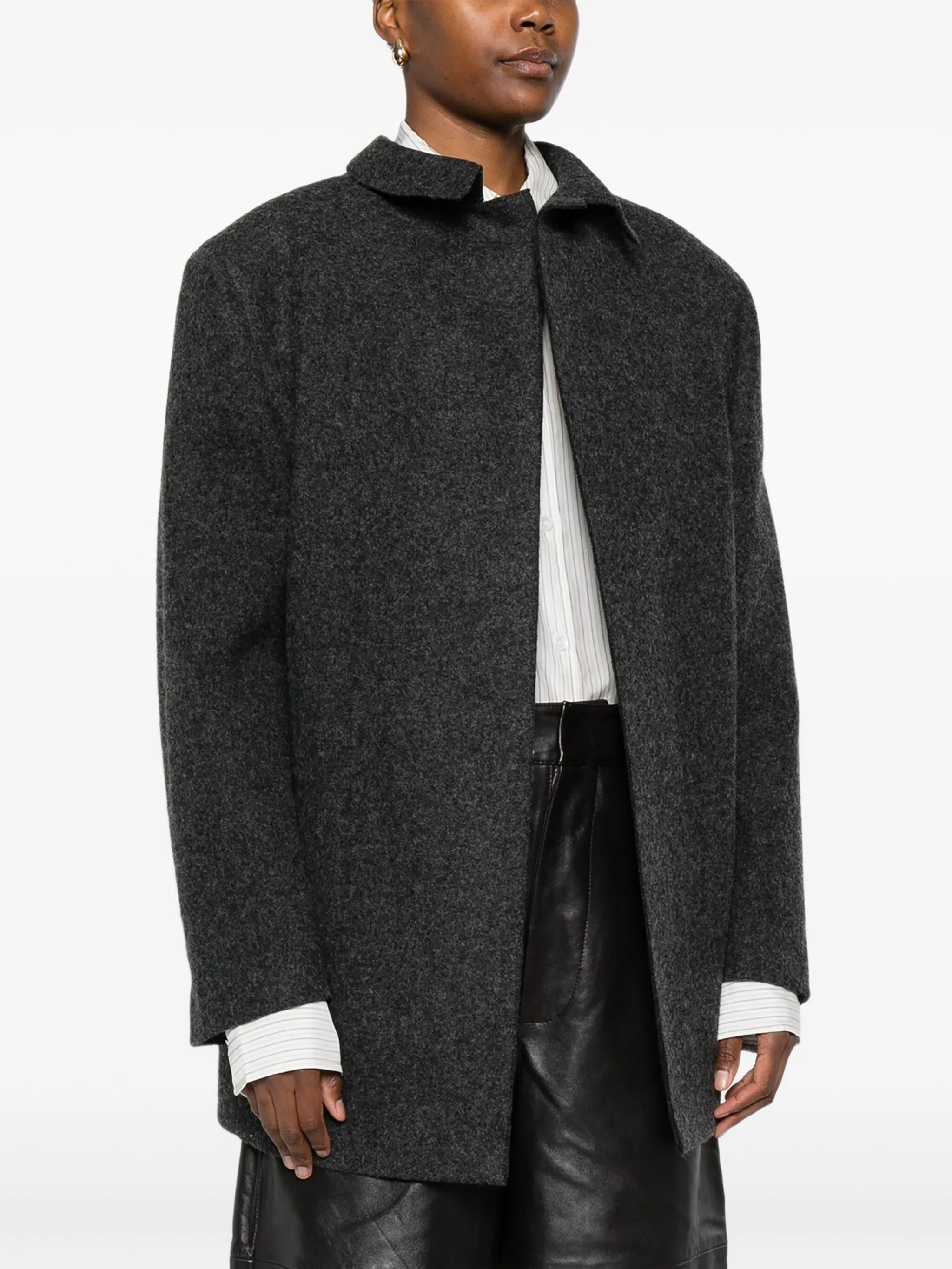 open-front coat