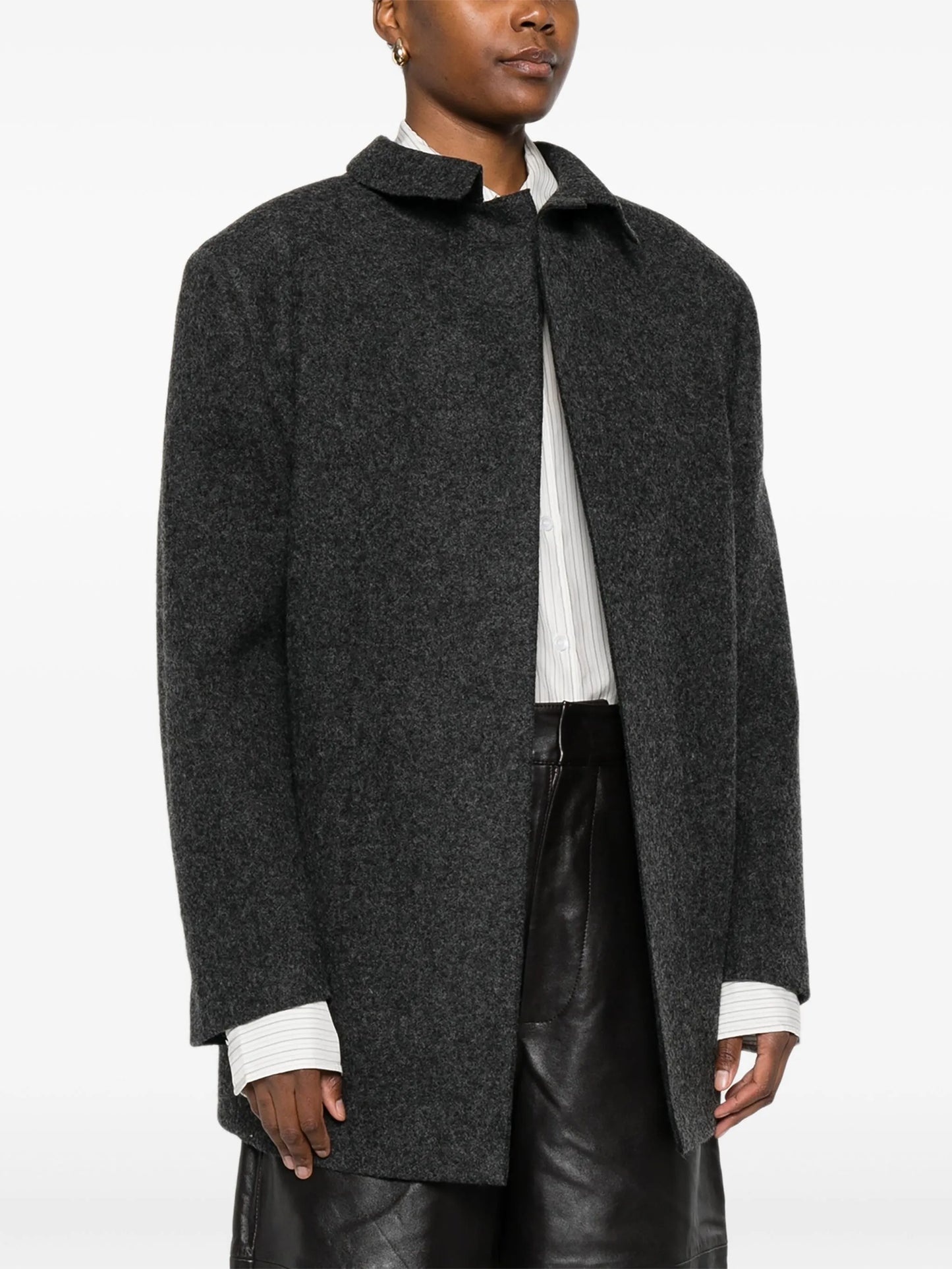 open-front coat