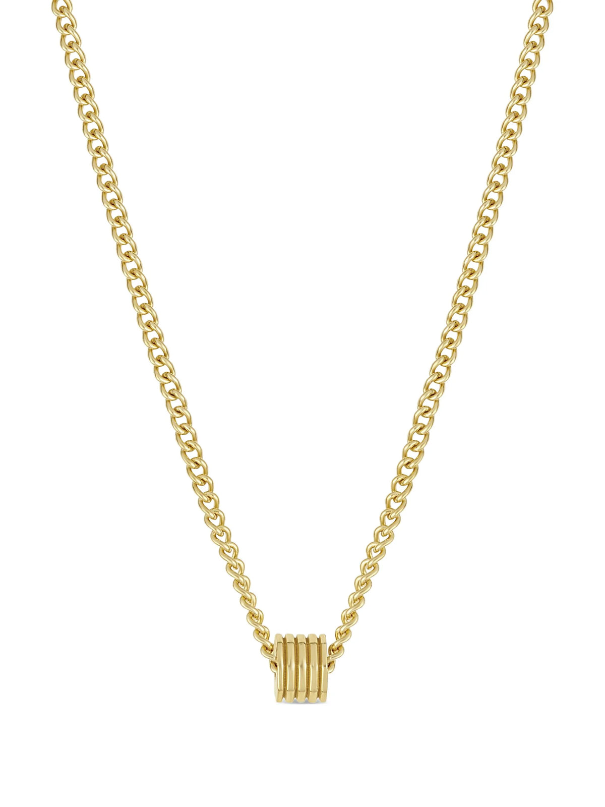 Octagon Mini-charm necklace