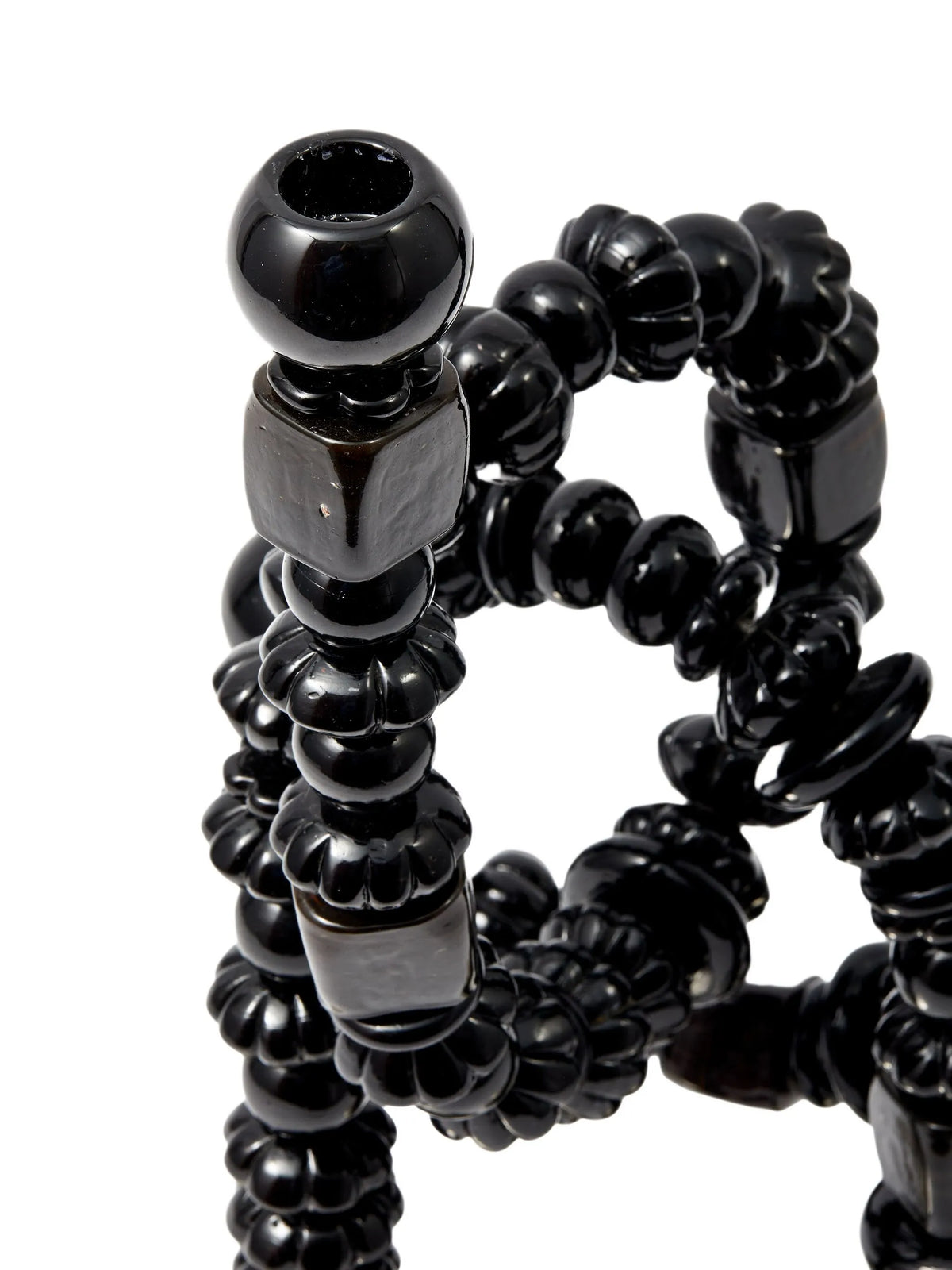 beads candle holder