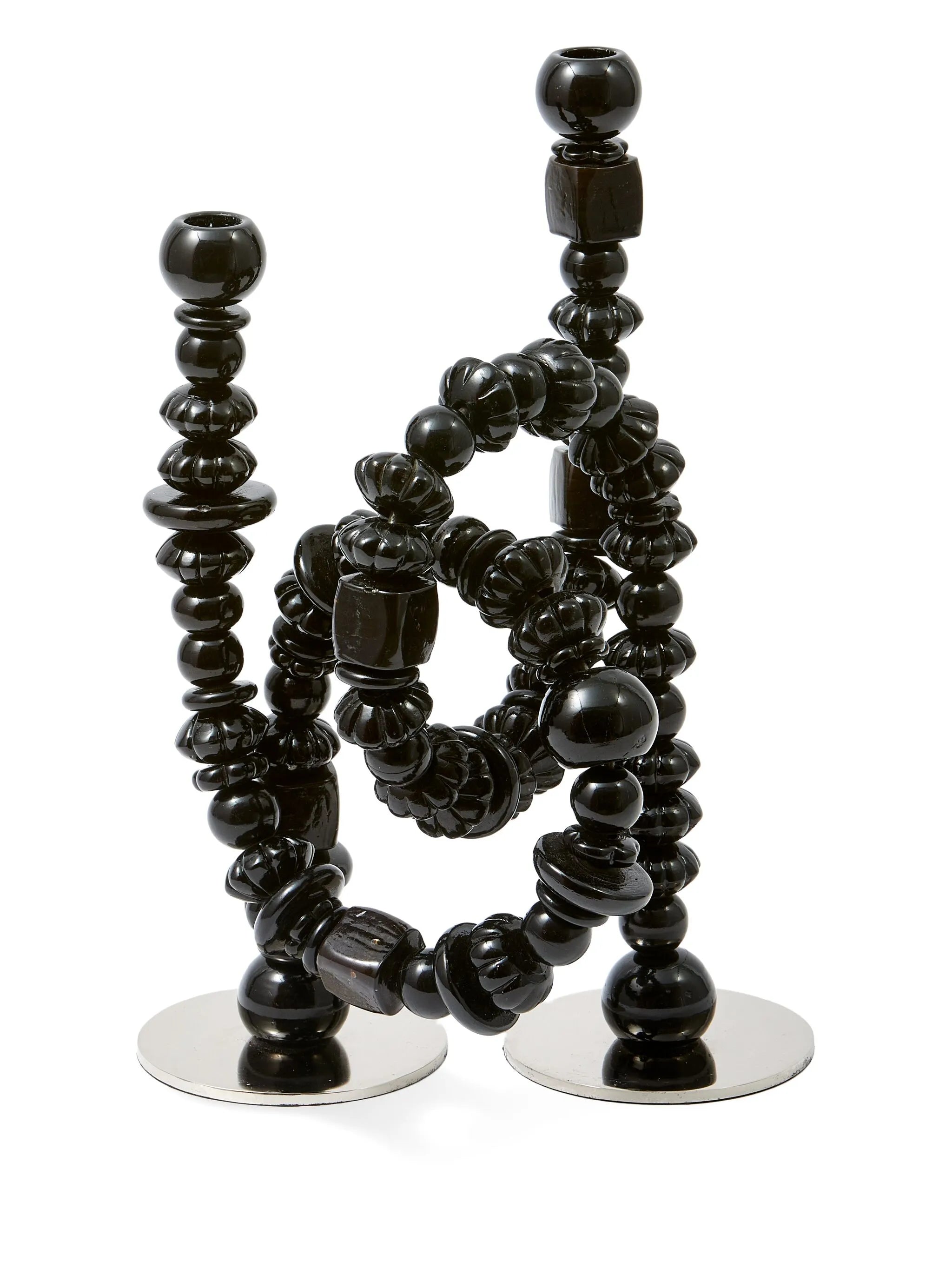 beads candle holder (38cm x 33cm)