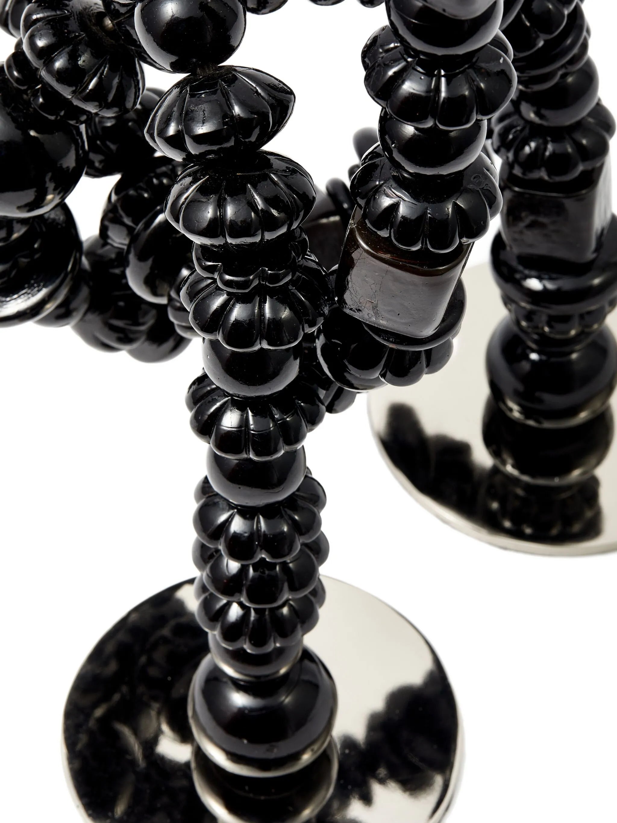 beads candle holder (38cm x 33cm)