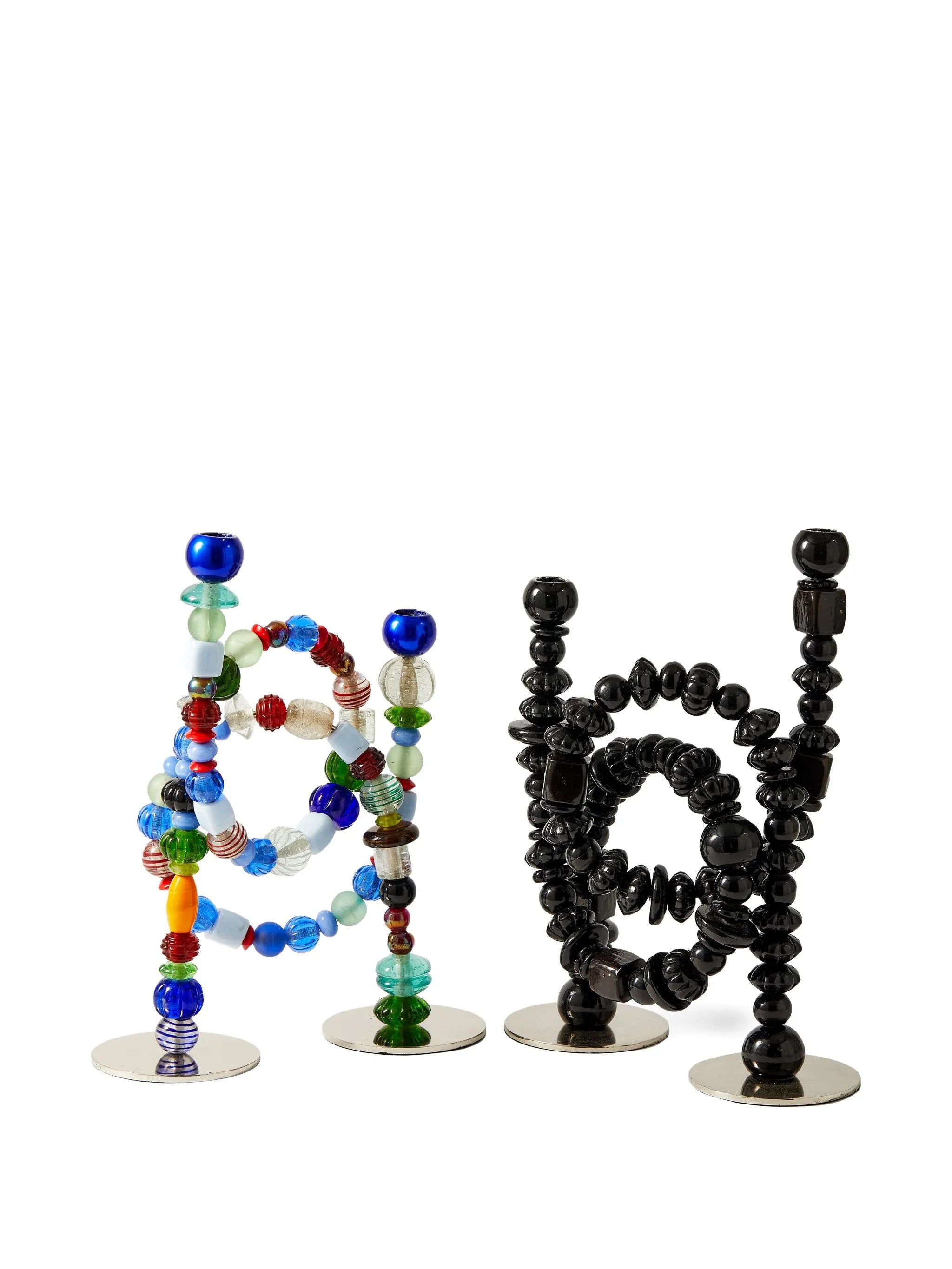 beads candle holder (38cm x 33cm)