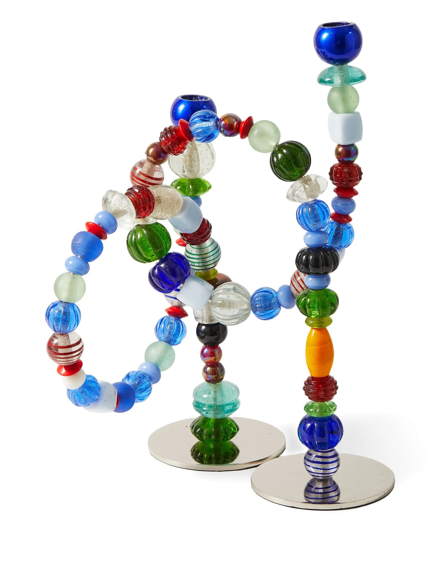 beads candle holder (38cm x 33cm)