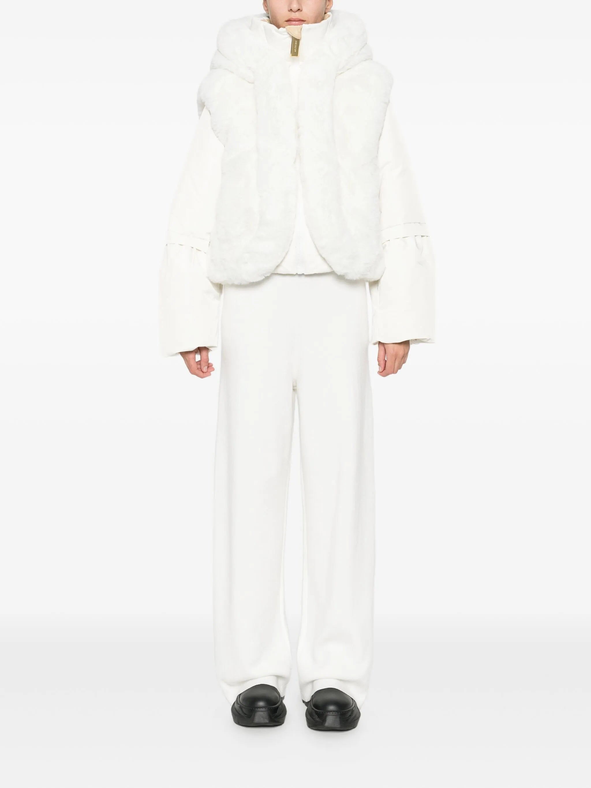 Amore zip-up ski jacket