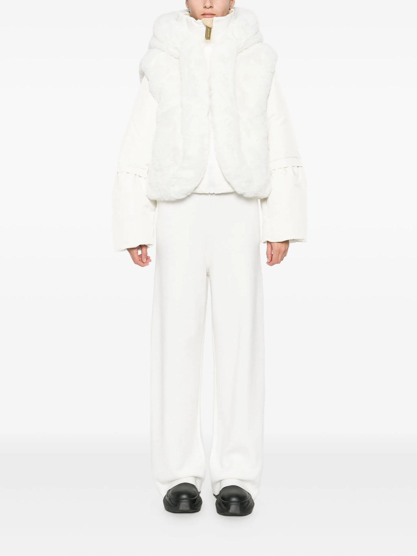 Amore zip-up ski jacket
