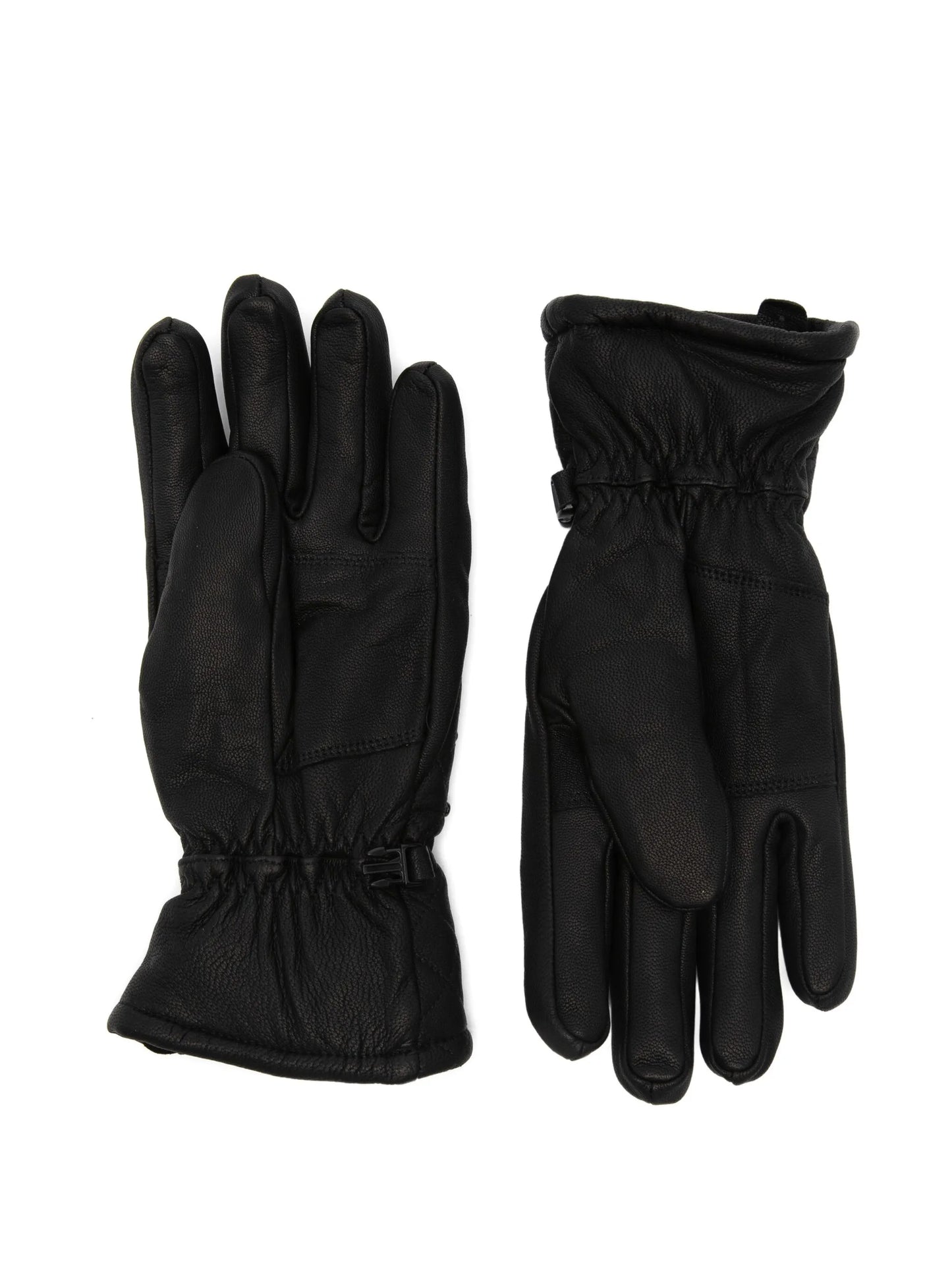 quilted embellished gloves