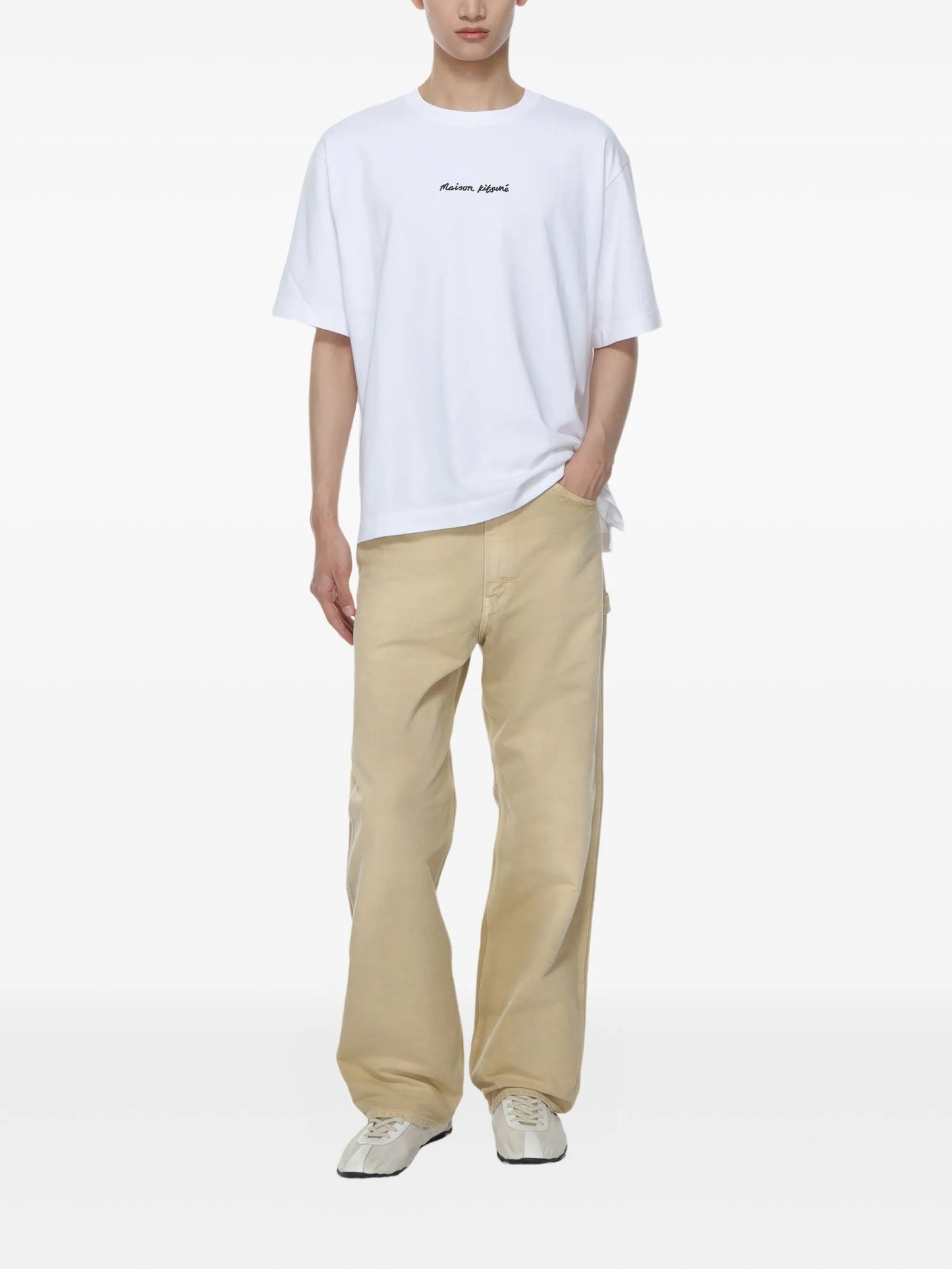 faded duck trousers