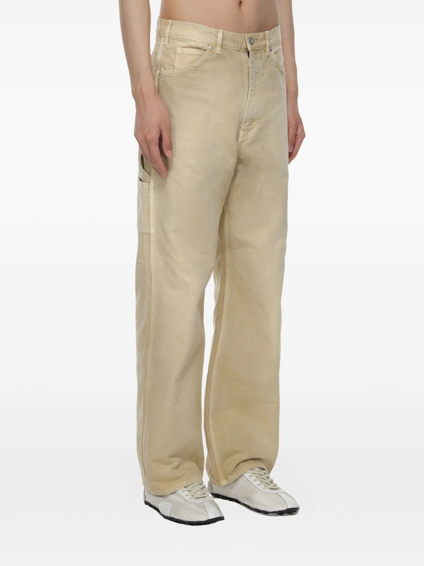 faded duck trousers