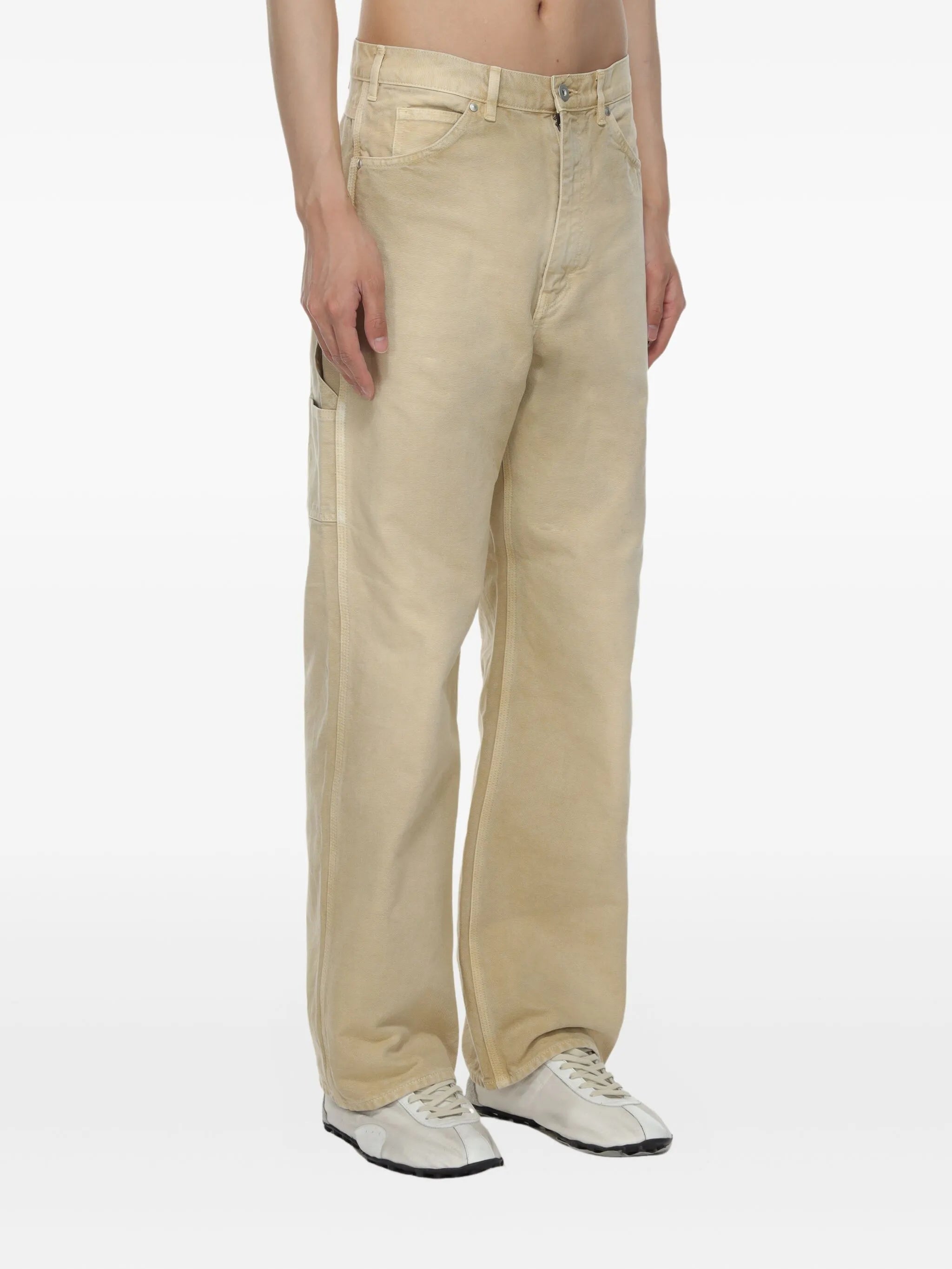 faded duck trousers