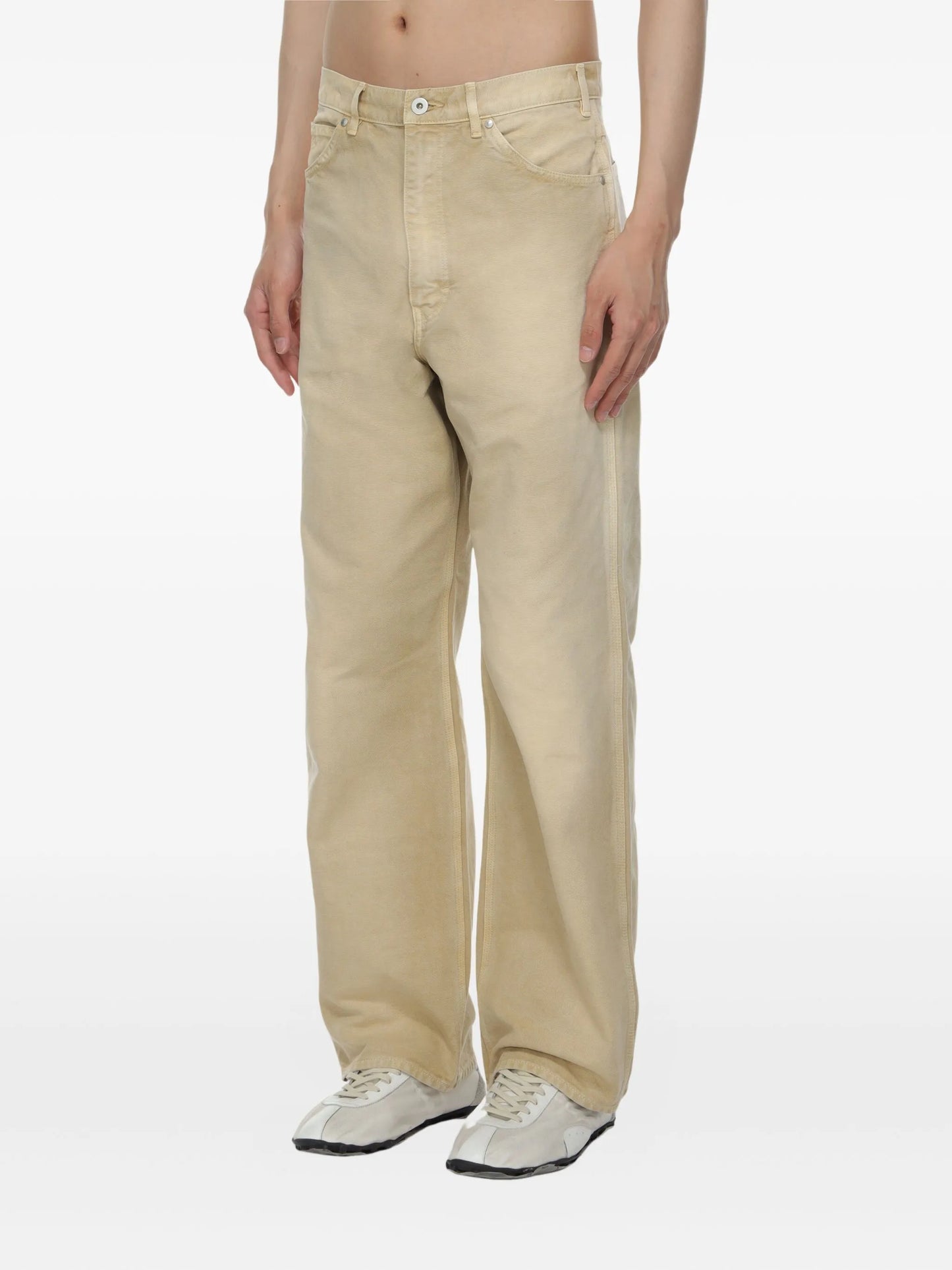 faded duck trousers