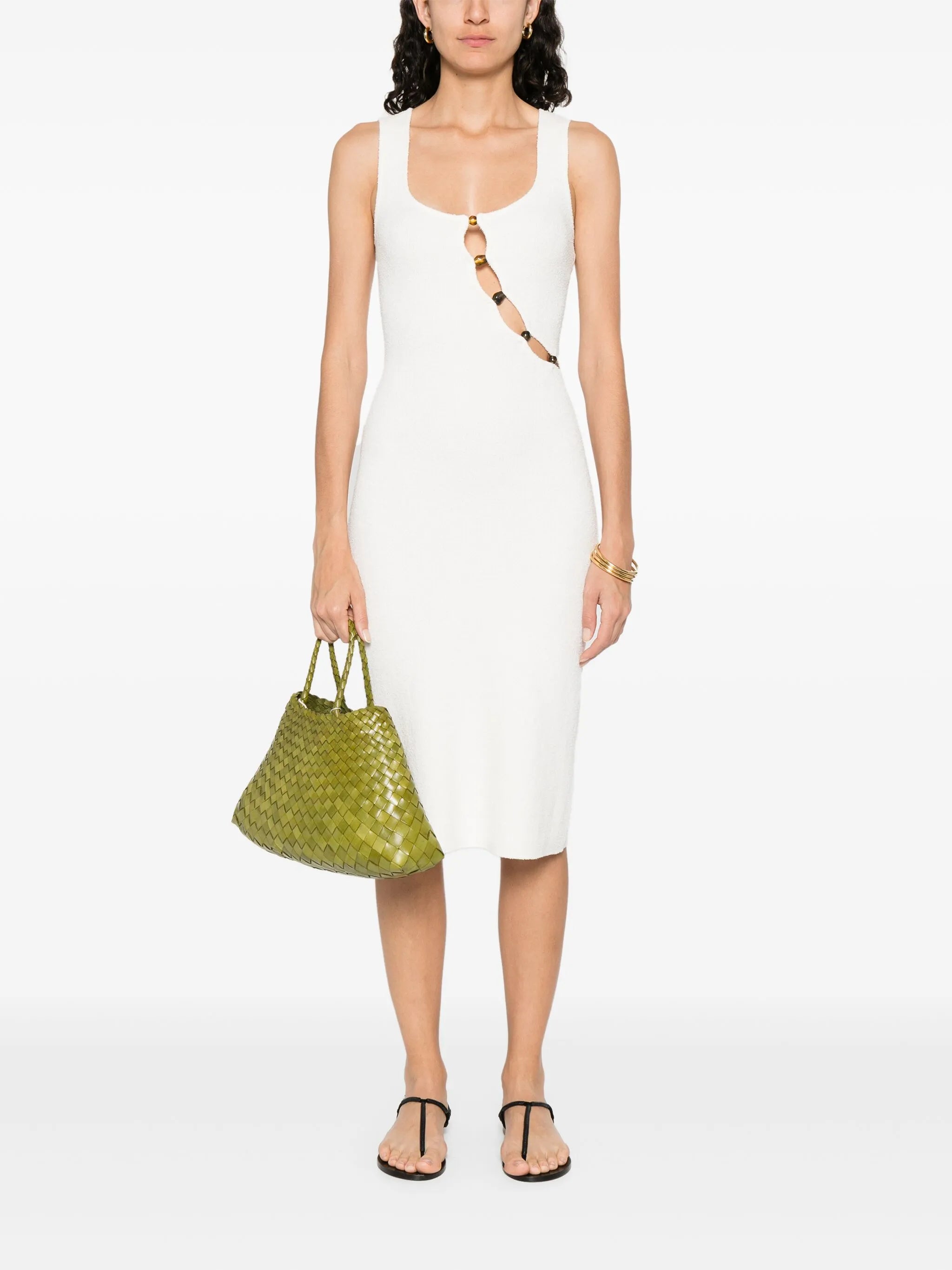 cut-out detailed dress