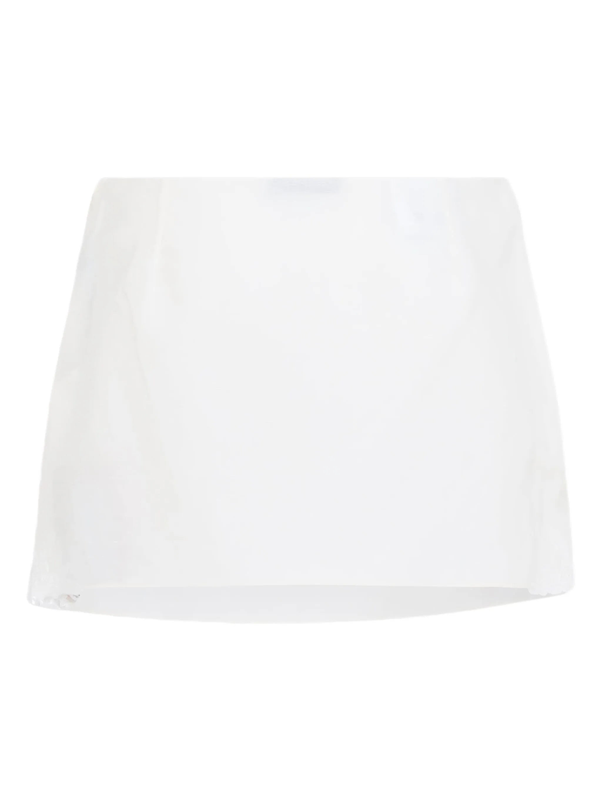 lace-detail mini skirt