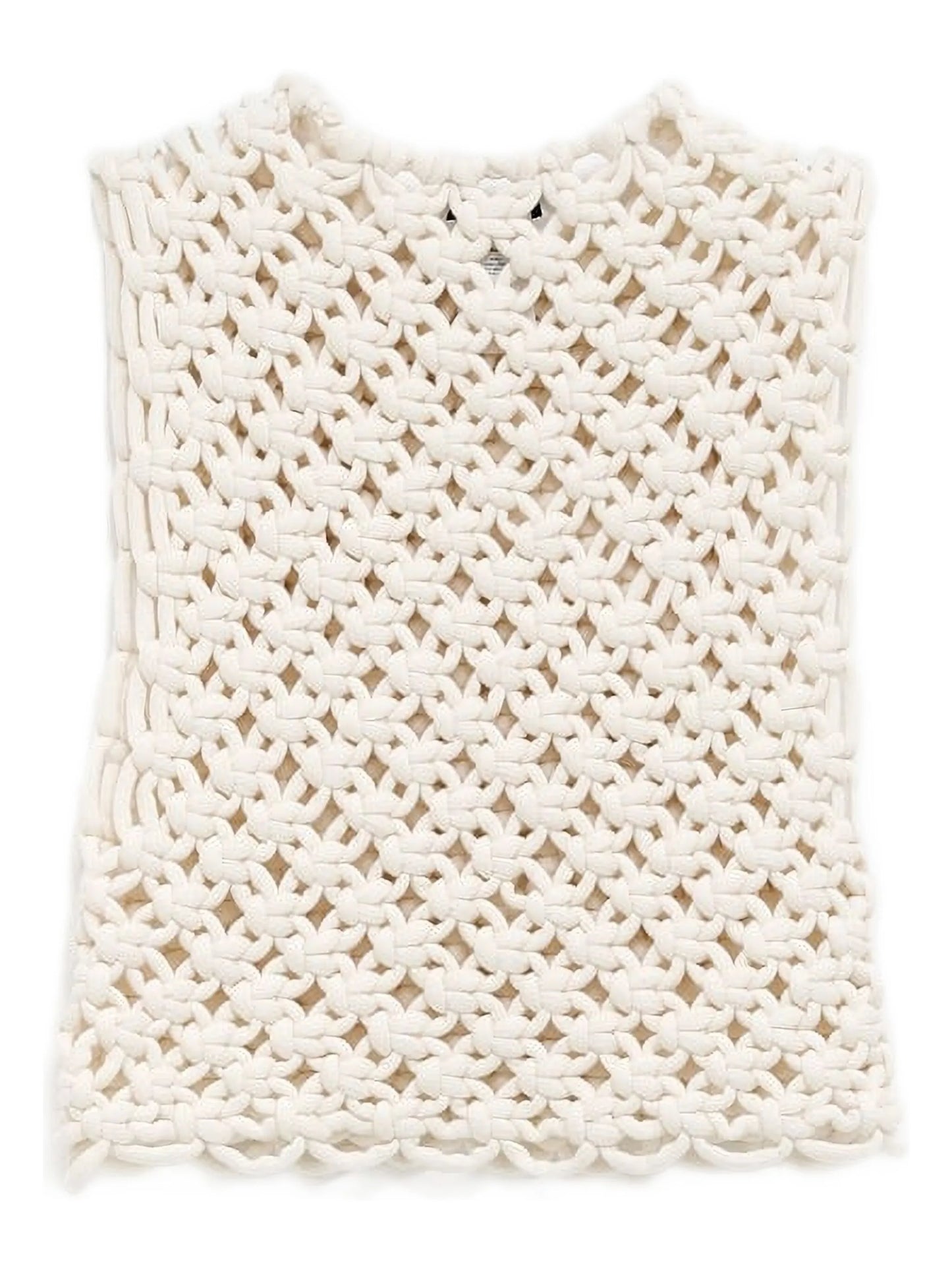 knitted tank top