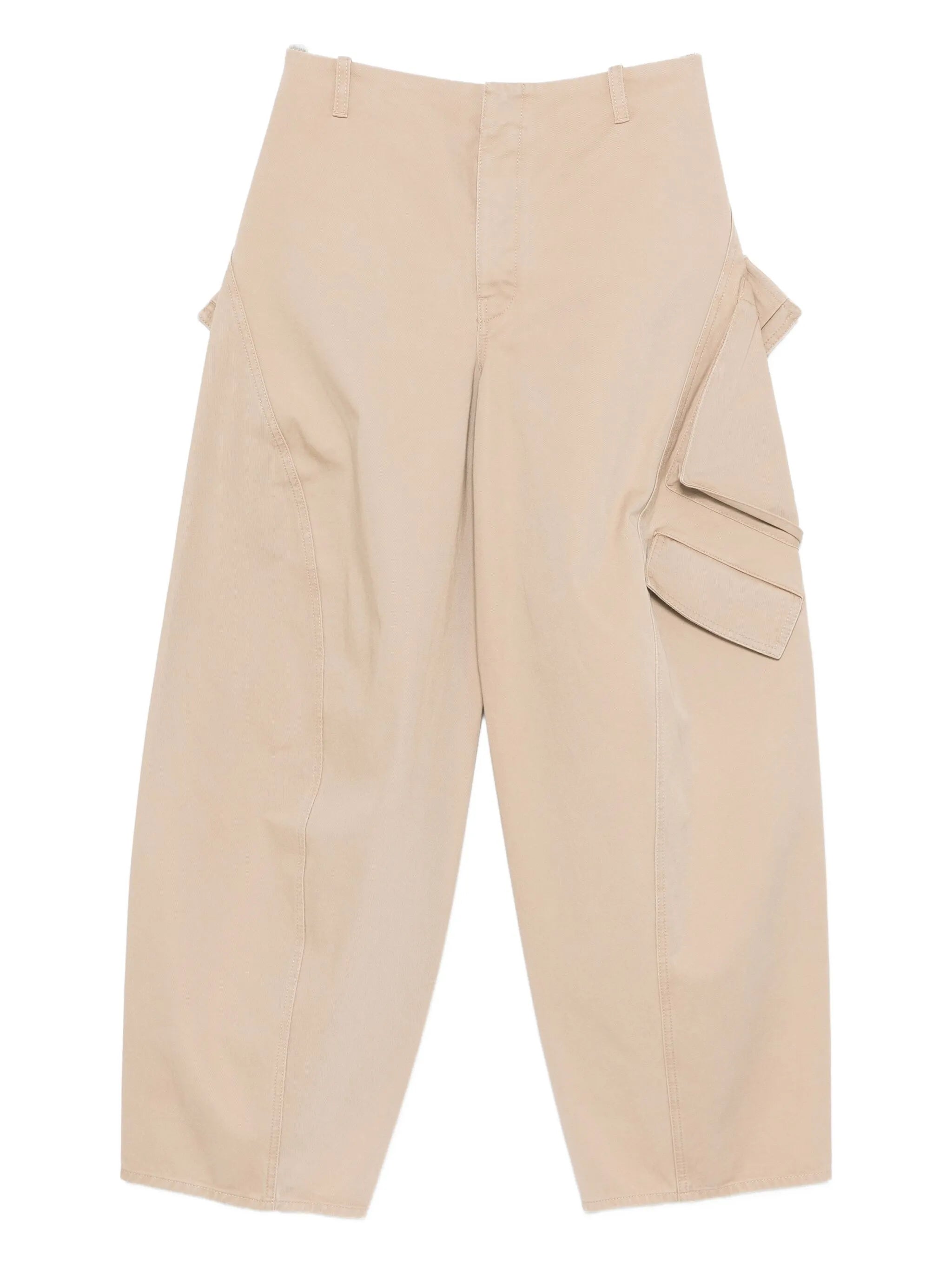 cotton cargo trousers