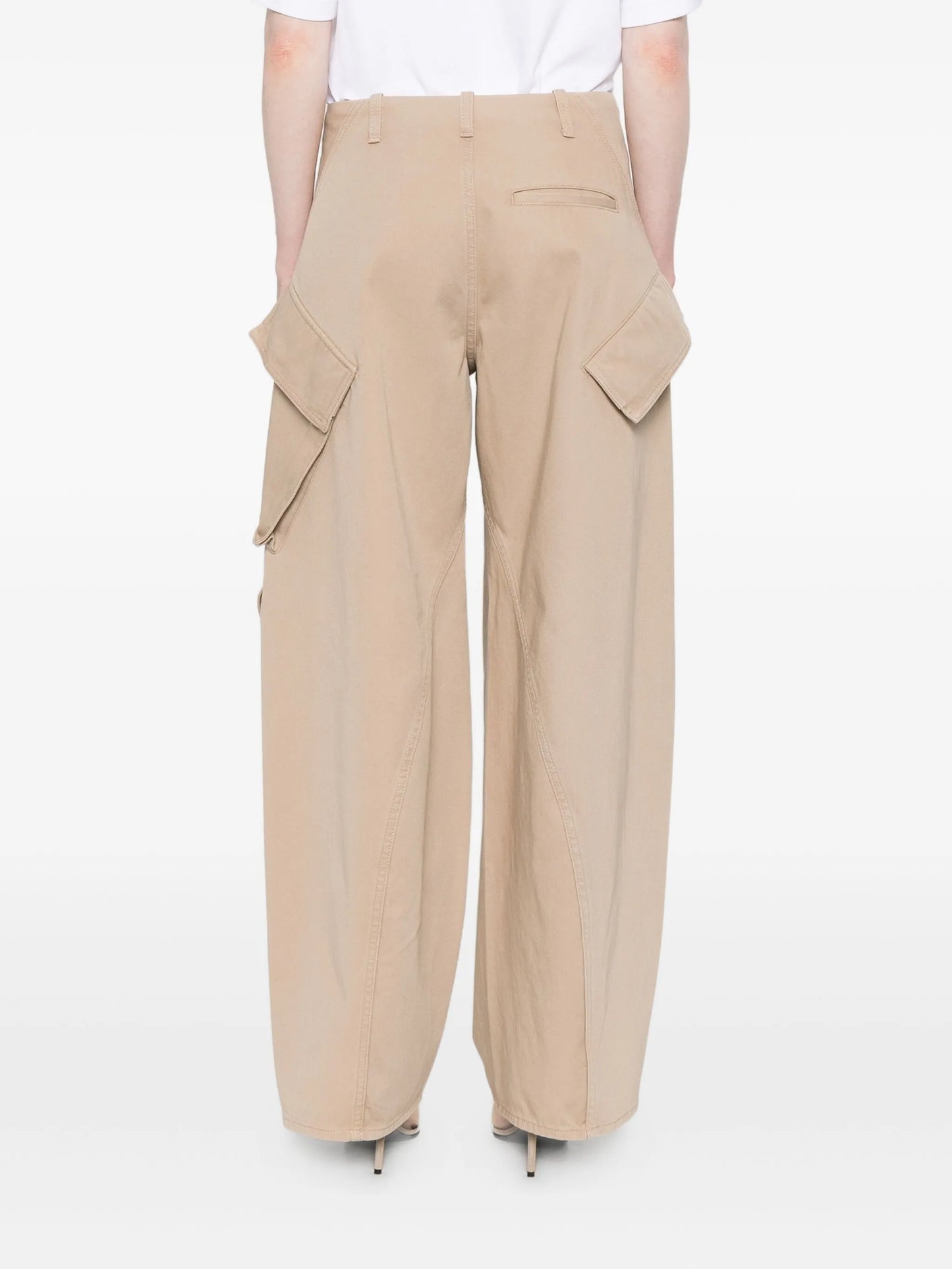 cotton cargo trousers