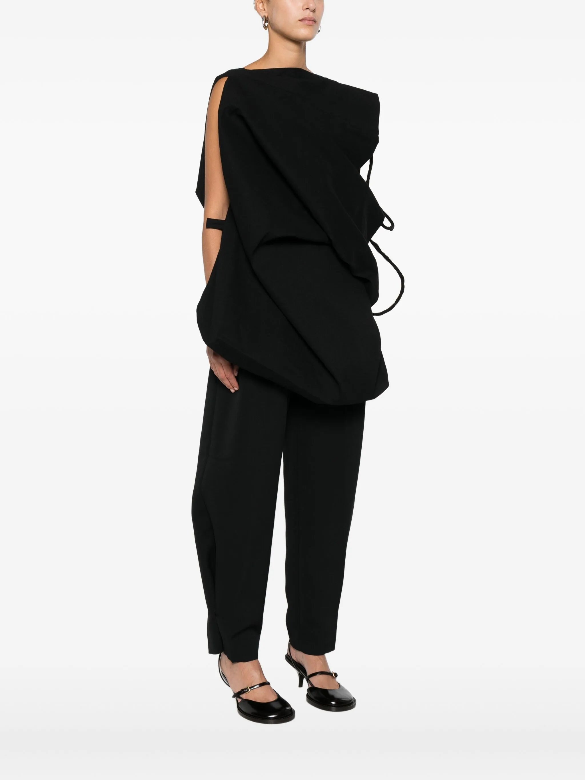 asymmetric blouse