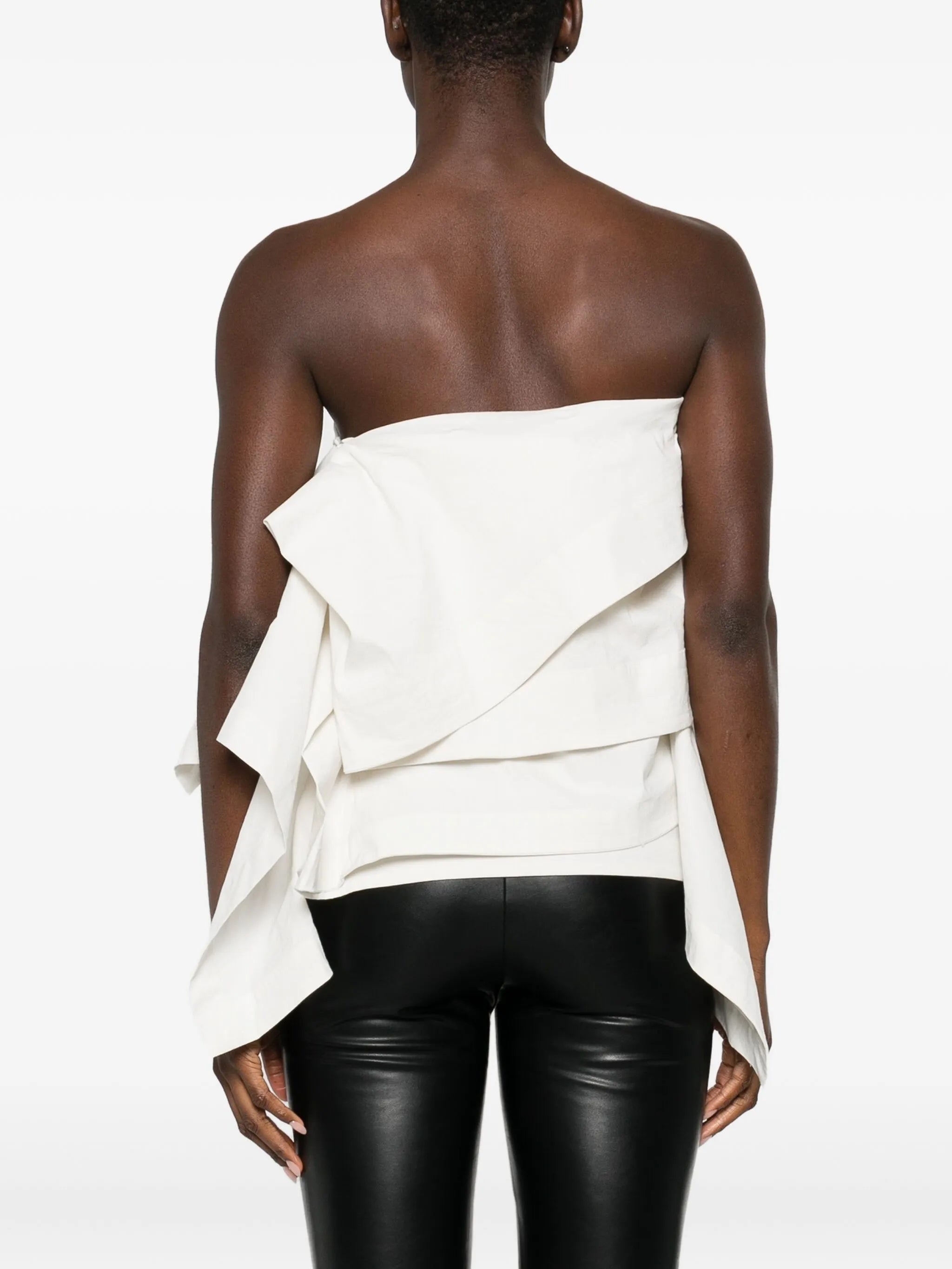 asymmetric bandeau top