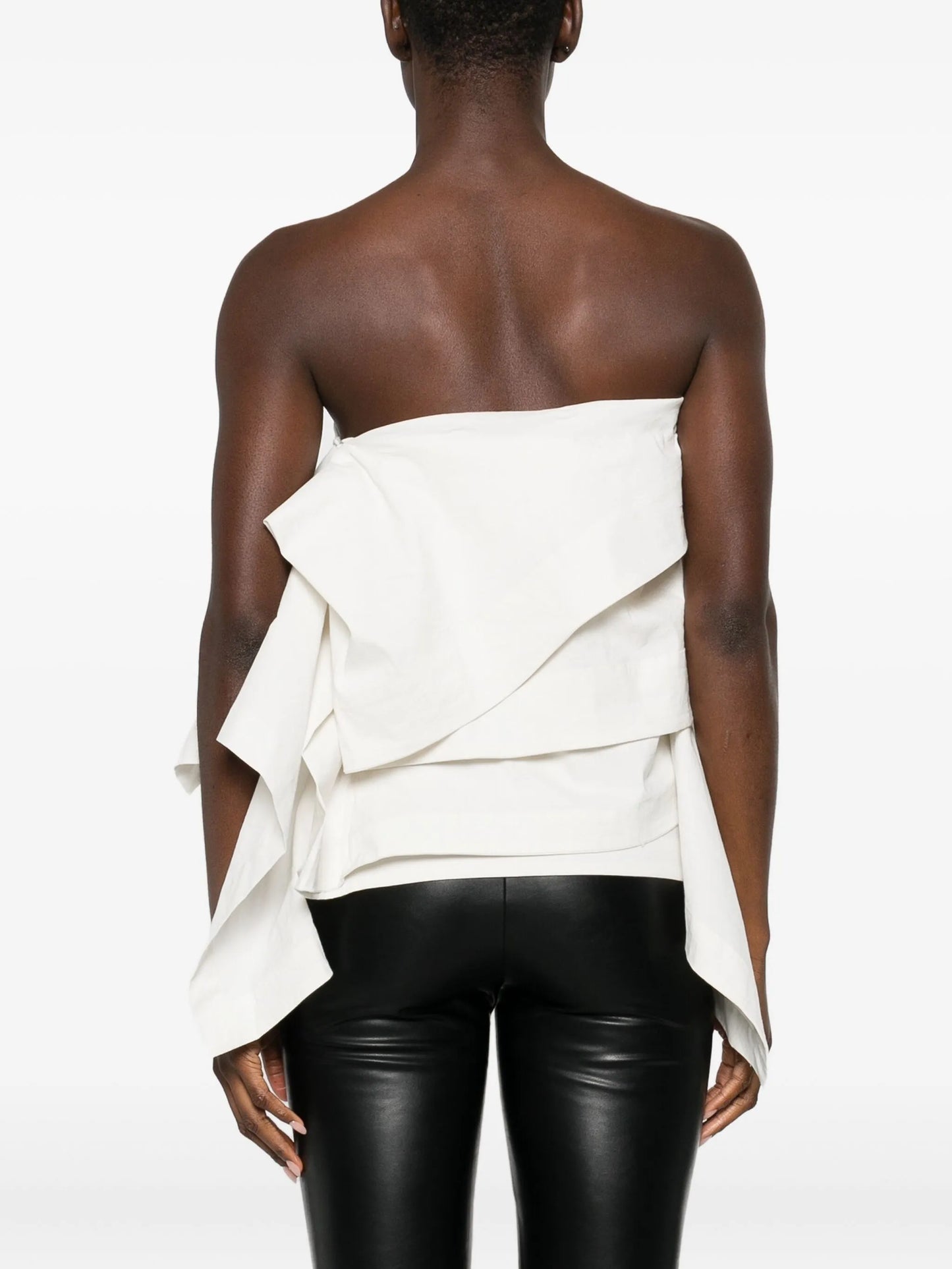asymmetric bandeau top