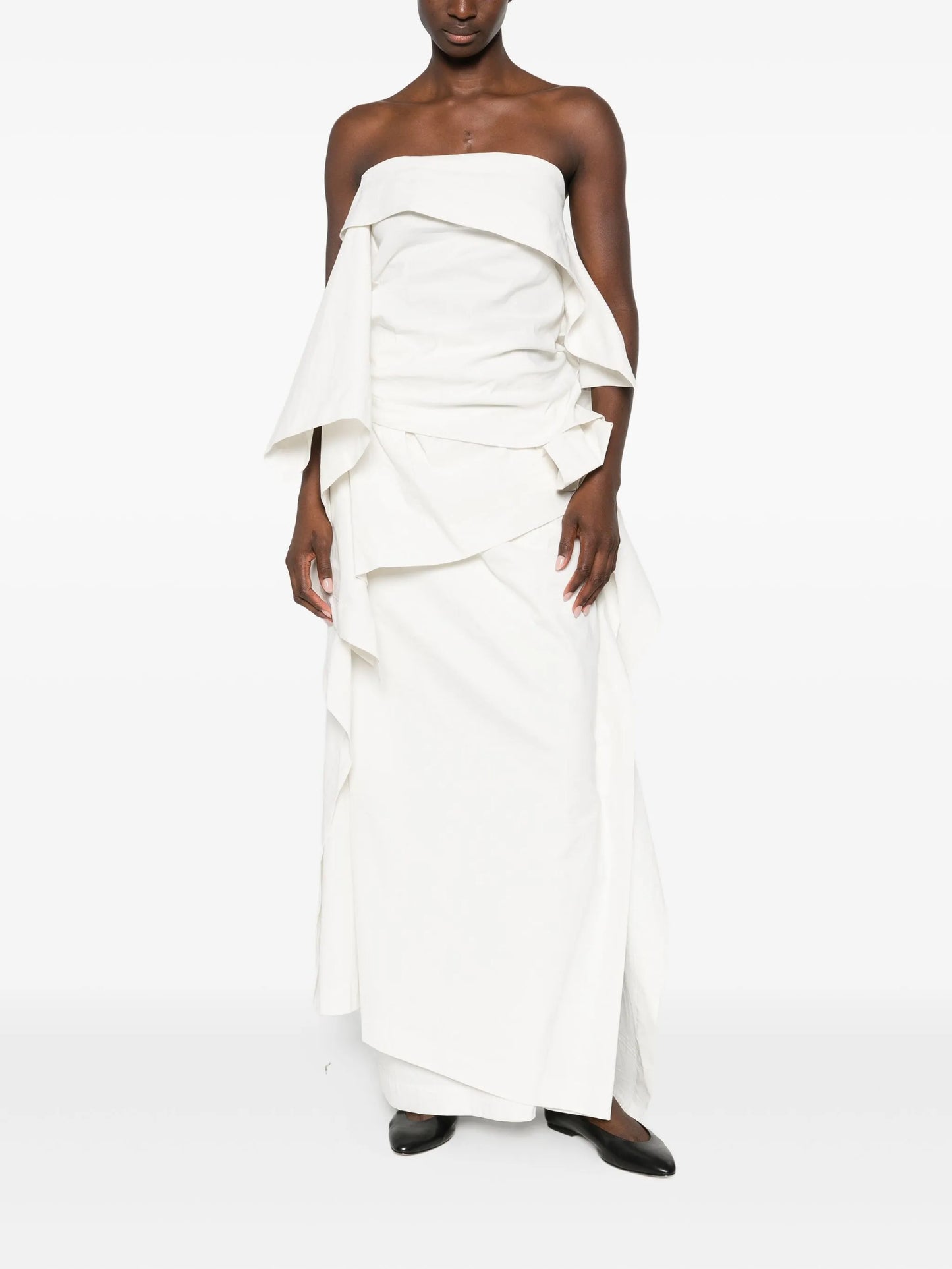 asymmetric bandeau top
