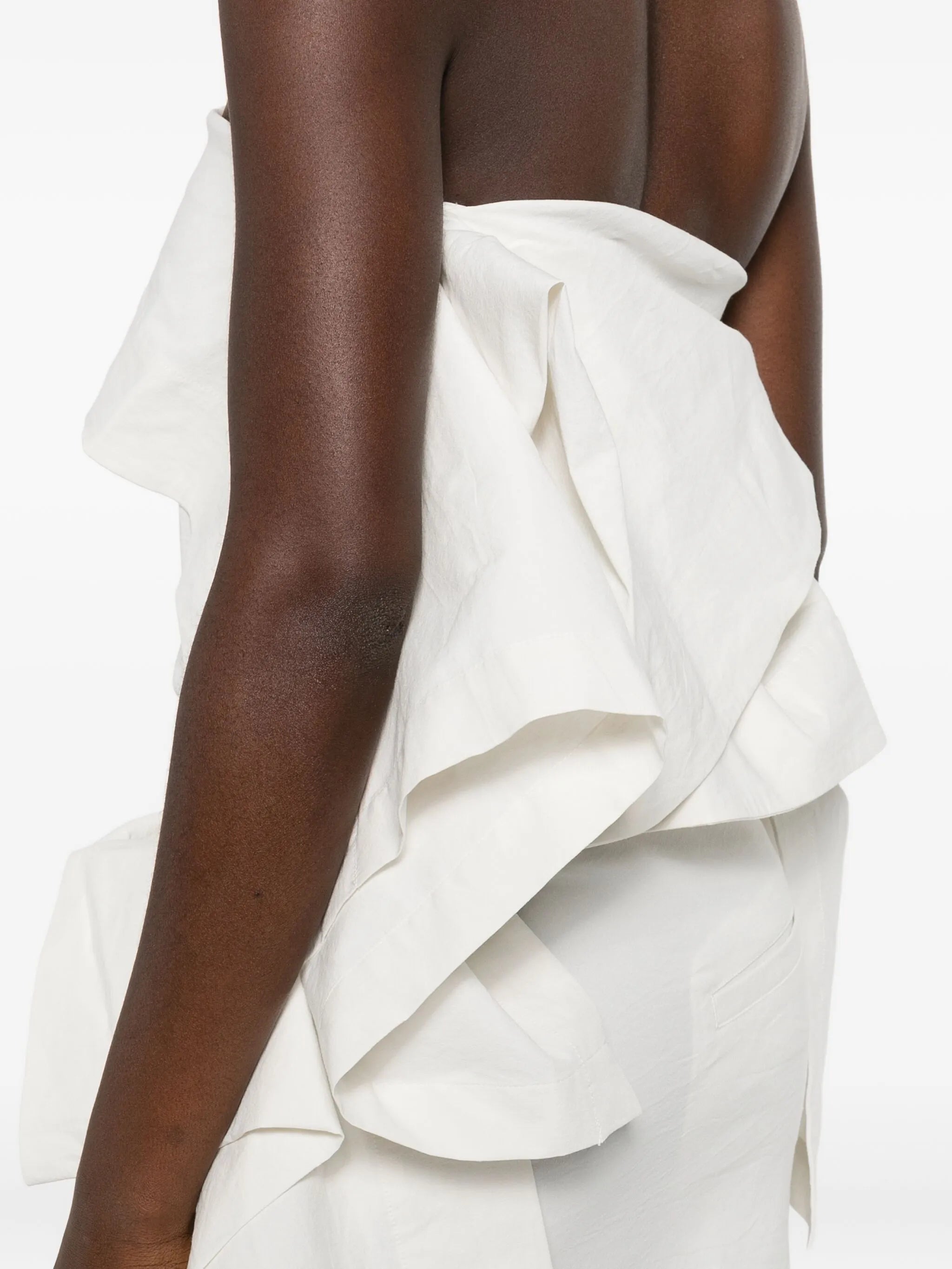 asymmetric bandeau top