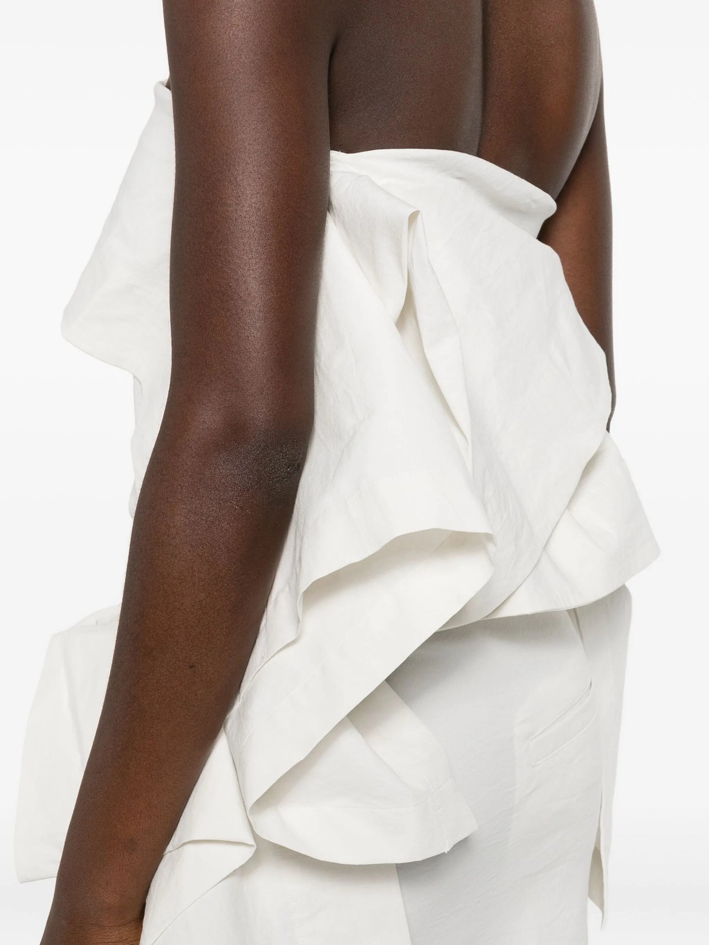 asymmetric bandeau top
