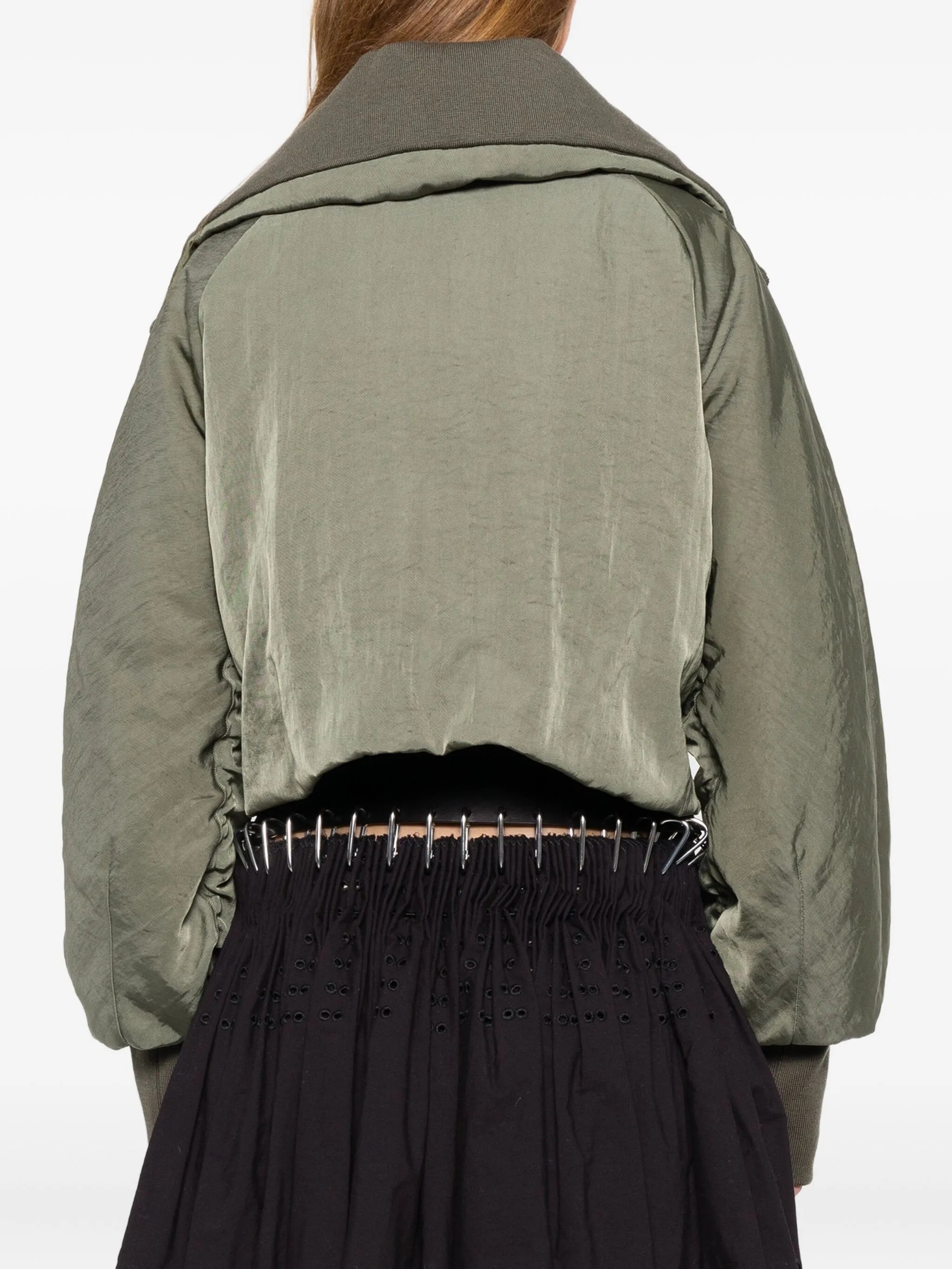zip-up bomber jacket