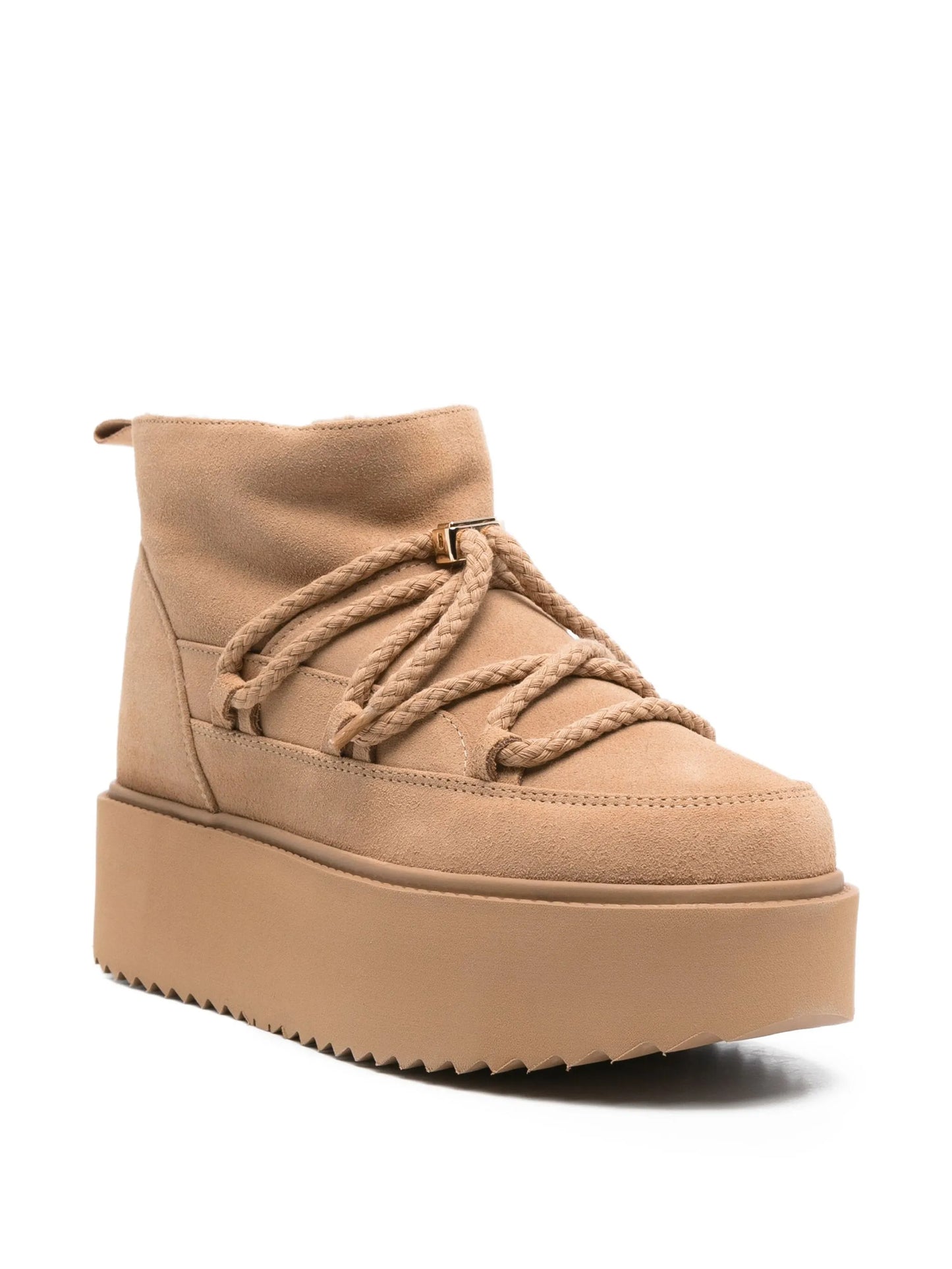 suede platform boots