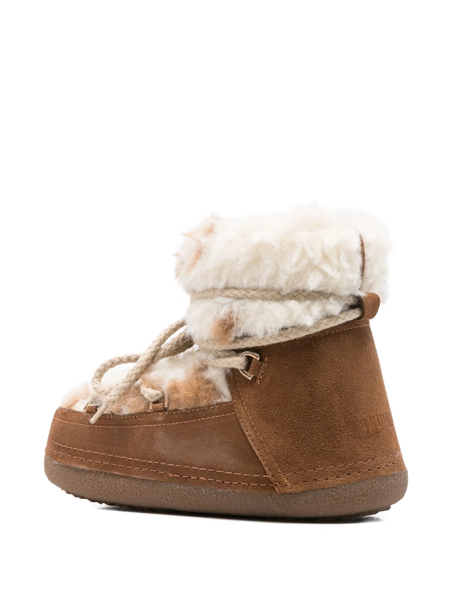 Teddy lace-up ankle boots