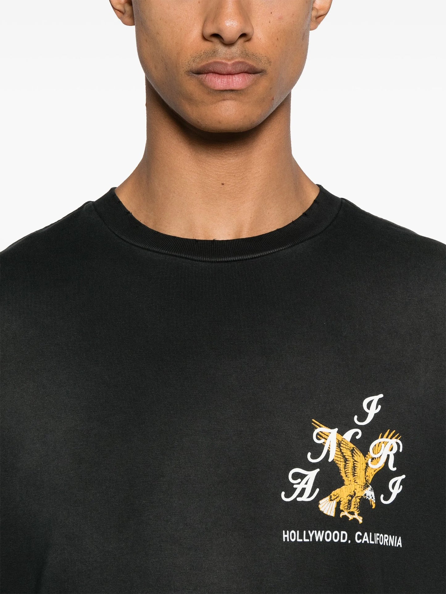 eagle cotton T-shirt