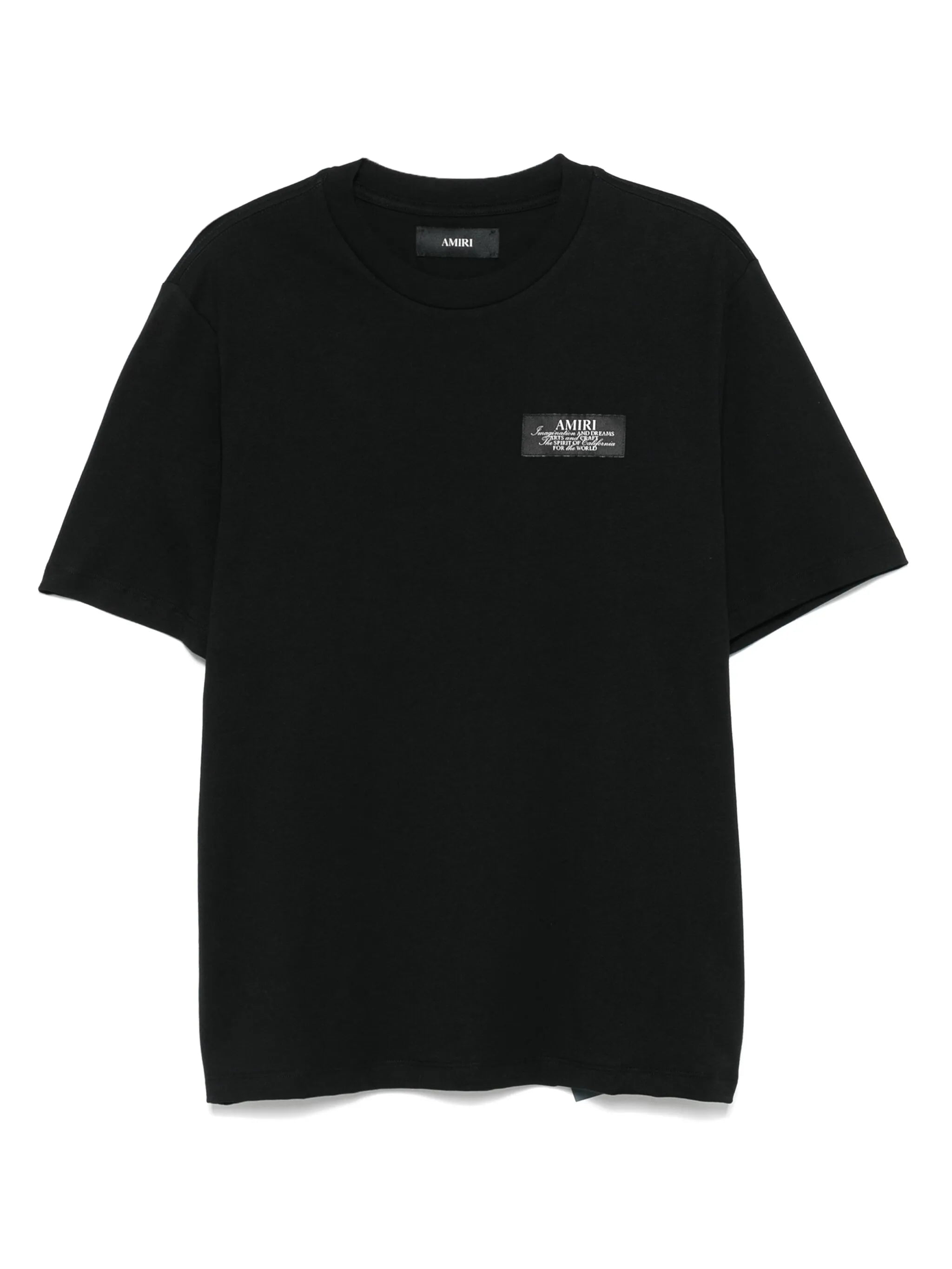 slogan-print T-shirt