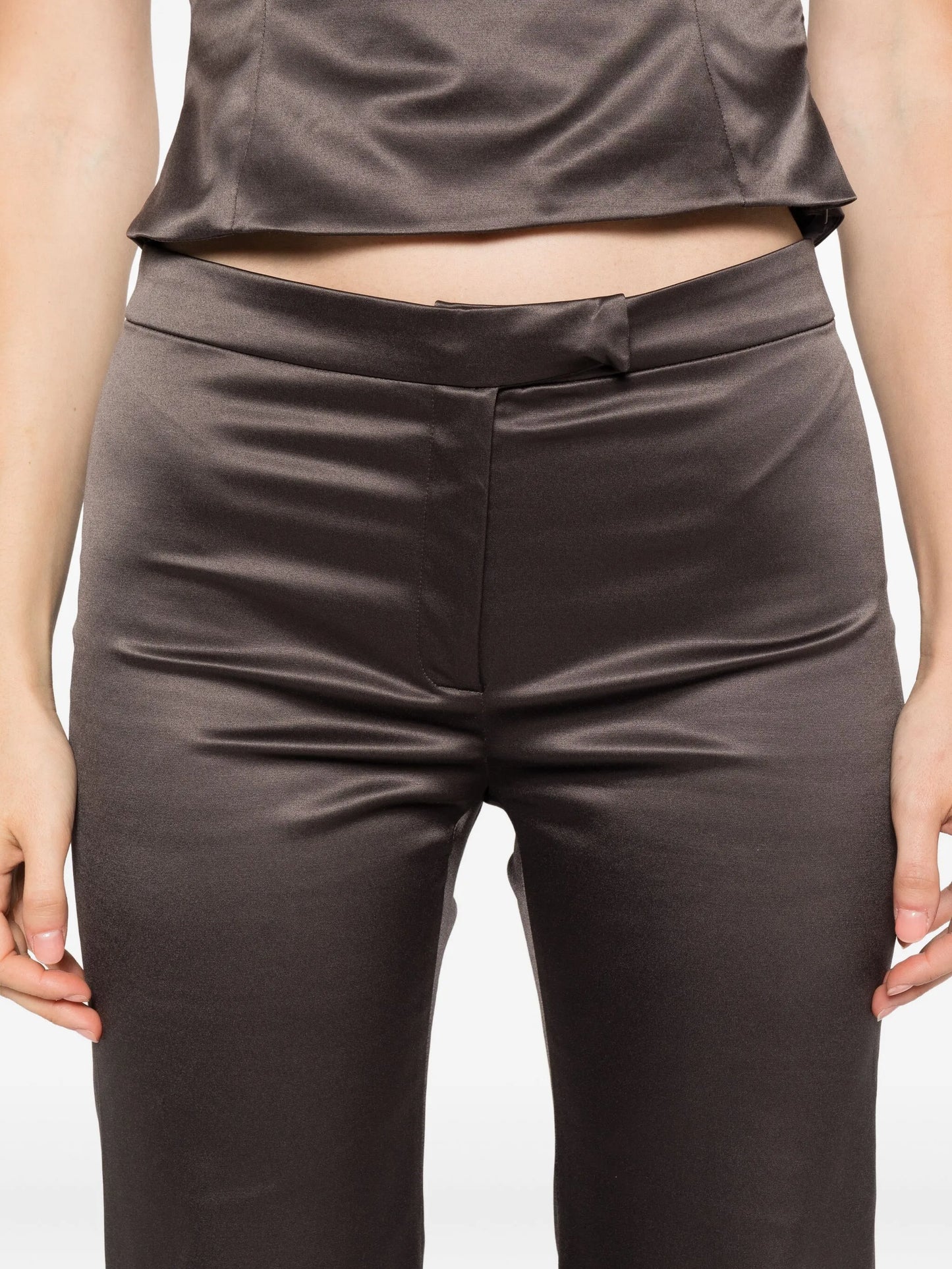 Bell flared trousers