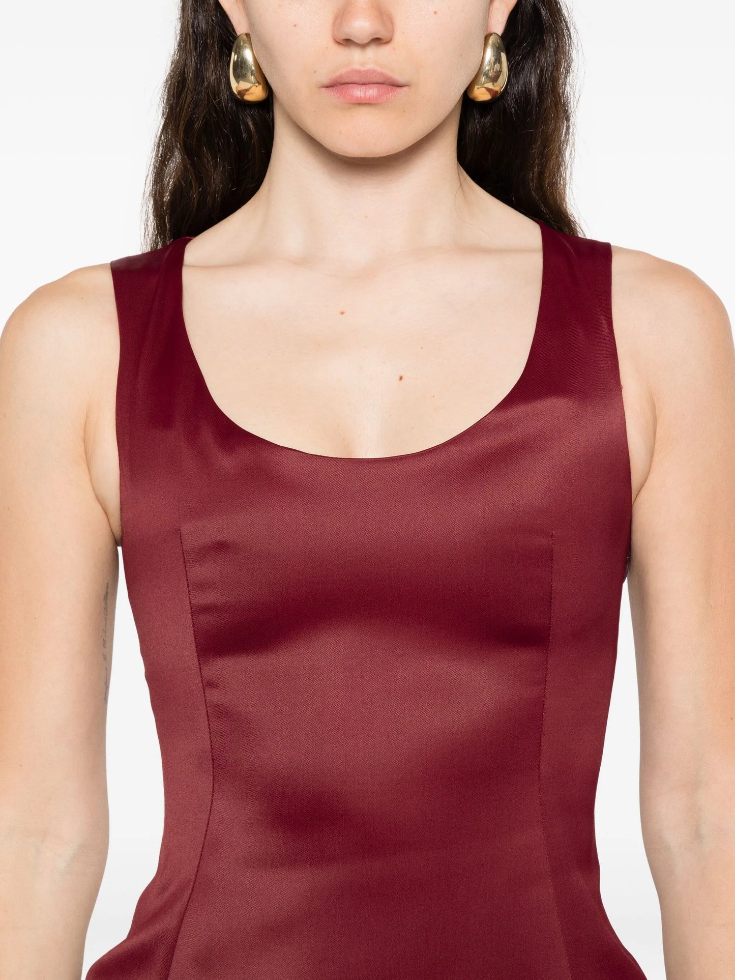 Haya sleeveless midi dress