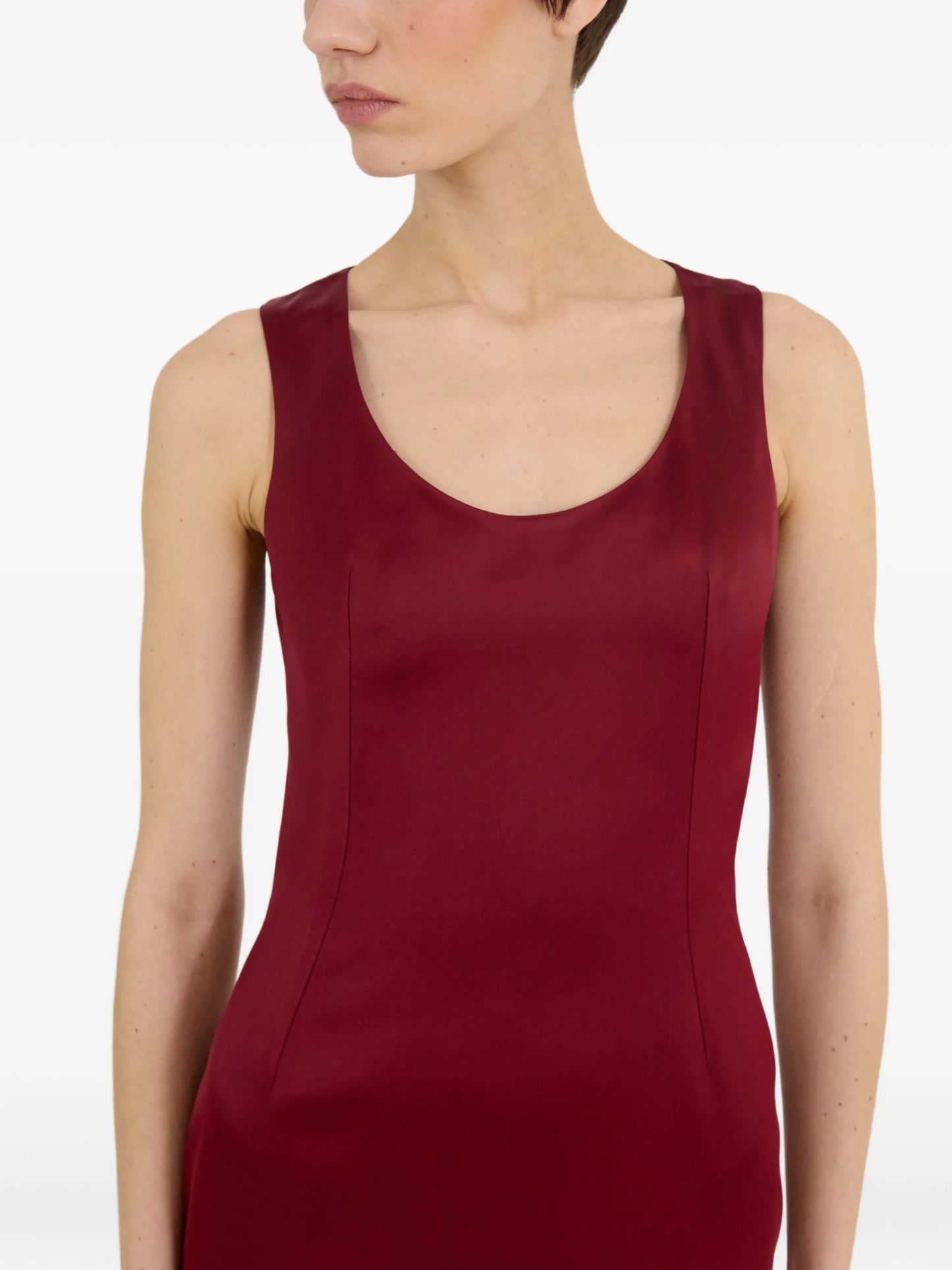 Haya sleeveless midi dress