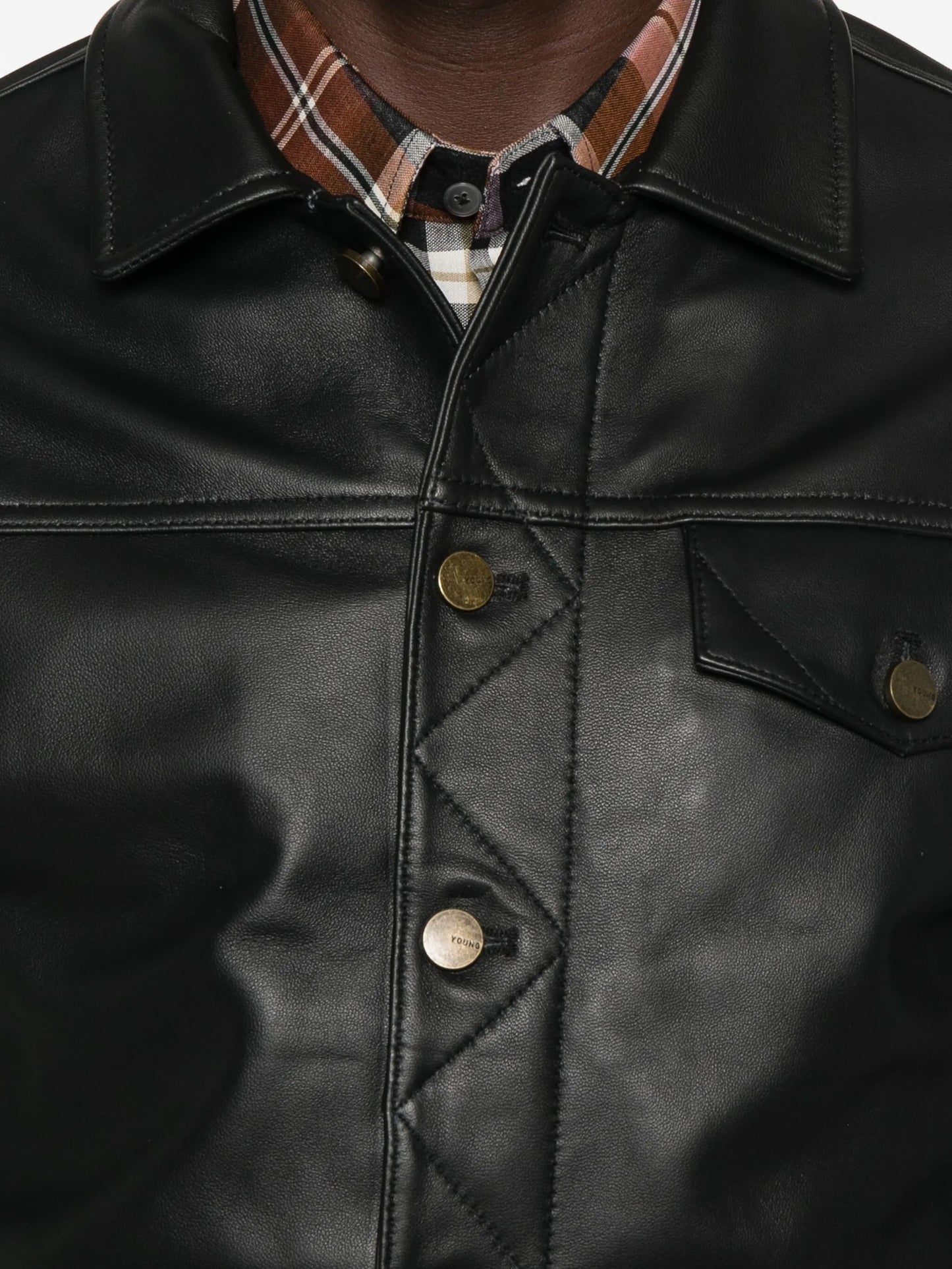 Arch leather jacket