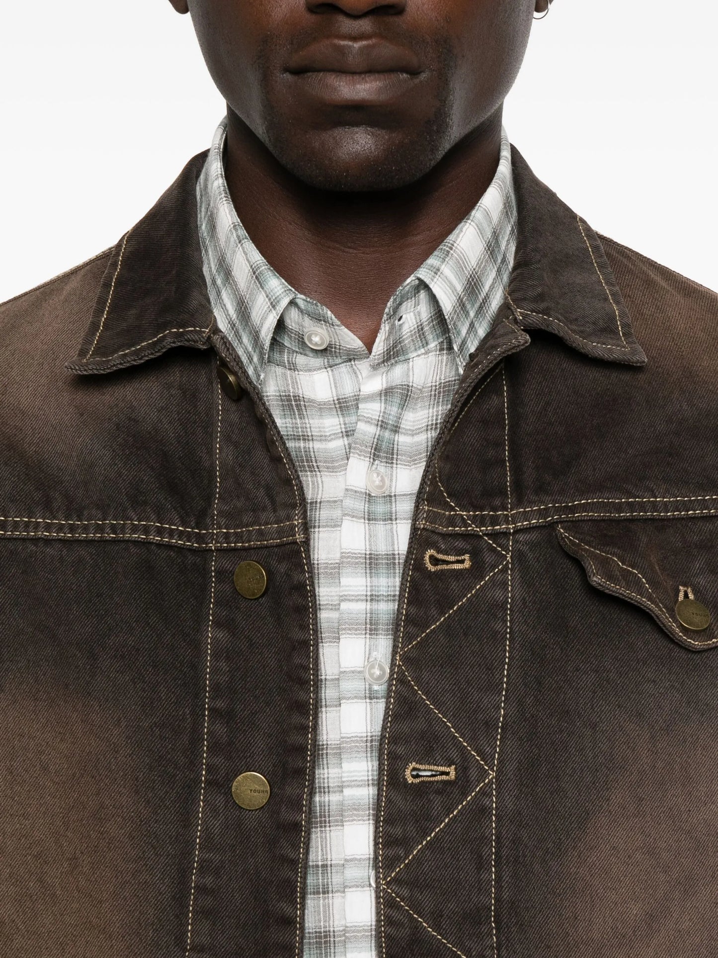 overdyed denim jacket