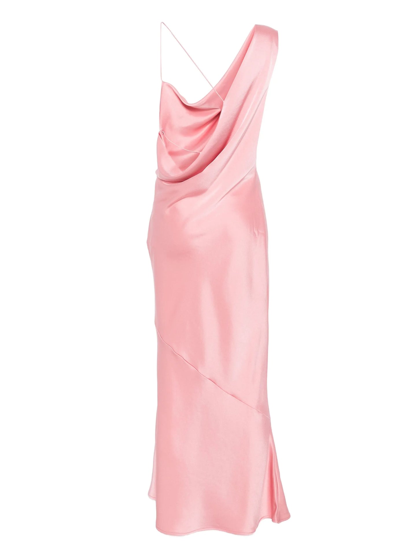 Minka cowl-neck slip dress